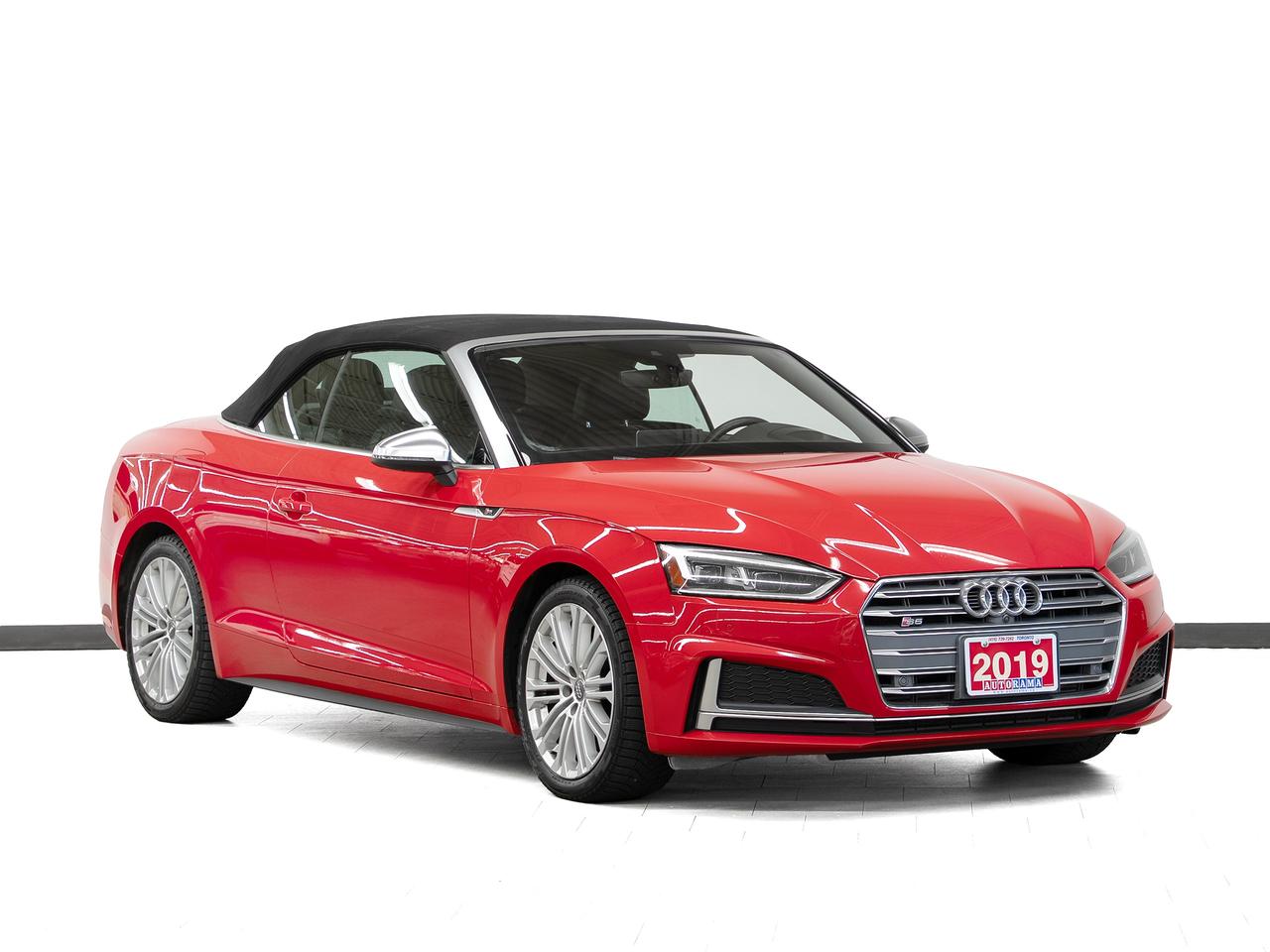2019 Audi S5 TECHNIK CABRIOLET AWD | Nav | 360 Cam | CarPlay