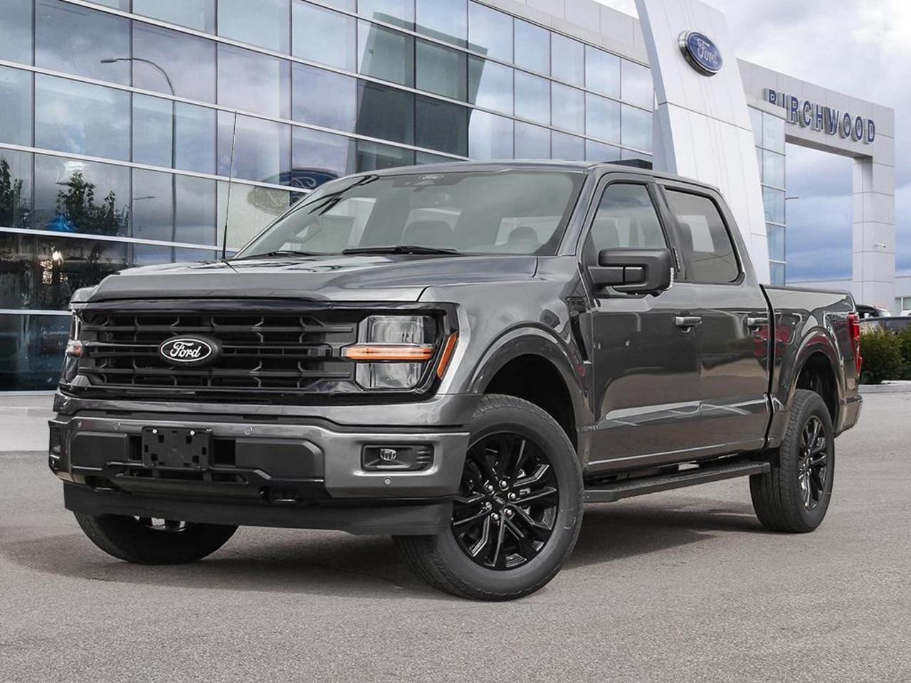 The 2026 Ford F-150 XLT arrives at Birchwood Ford ready to tackle whatever you throw at it. Powered by a capable 2.7L 6-cylinder engine with 4WD, this Grey XLT trim strikes the right balance between everyday practicality and serious capability  with only 26 km on the clock, its as close to brand new as it gets.

Key Highlights:
- 2.7L 6-cylinder engine with Part-Time Four-Wheel Drive for confident traction on and off the job
- Class IV Towing Equipment including hitch and Trailer Sway Control for hauling with confidence
- BLIS Blind Spot Information System with Cross-Traffic Alert and Reverse Brake Assist for safer lane changes and reversing
- Collision Mitigation-Front for added peace of mind in stop-and-go traffic
- 4-Wheel Disc Brakes with Hill Hold Control and Electric Parking Brake for precise stopping power
- Autolamp Auto On/Off LED Low/High Beam Headlamps with Automatic Highbeams for improved nighttime visibility
- 60-40 Folding Split-Bench Rear Seat maximizing both passenger comfort and cargo flexibility
- Cruise Control with Steering Wheel Controls and Manual Tilt/Telescoping Steering Column for a tailored, comfortable drive

Ready to put this F-150 to work? Visit Birchwood Ford at birchwoodford.ca to reserve it, start your purchase online, or book a test drive. Have questions? Our team is here to help  reach out anytime and well make the process straightforward and hassle-free.
Birchwood Ford is your choice for New Ford vehicles in Winnipeg. 

At Birchwood Ford, we hold ourselves to the highest standard. Our number one focus is customer satisfaction which has awarded us the Ford of Canadas Presidents Award for 5 consecutive years. This honour is presented to Ford dealers that have proven outstanding results in Sales and Customer Service Excellence.

Are you a newcomer to Canada, recent graduate, first time car buyer or physically challenged? Ask us about our exclusive rebates and how they may apply to you.
 
Interested in seeing/hearing more? Book a test drive or give us a call at (204) 661-9555 and we can help you with whatever you need!

Dealer permit #4454
Dealer permit #4454