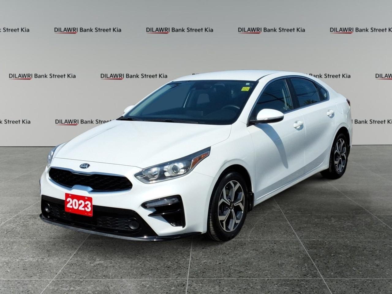 *** CASH PURCHASE PRICE $18995 PLUS HST *** Discover the exceptional value and modern convenience of this Certified Pre-Owned 2020 Kia Forte EX. Presented in a clean WHITE exterior, this sophisticated 4-door sedan offers an impressive blend of efficiency, technology, and comfort, making every drive a pleasure. With just 41,674 kilometers, this Forte EX is in remarkable condition and ready to elevate your daily commute or weekend adventures, boasting highly sought-after features like Apple CarPlay / Android Auto and a Heated Steering Wheel from the start. Under the hood, youll find a responsive and efficient 2.0L MPI 4-Cylinder DOHC 16V D-CVVT engine paired with Kias smooth Intelligent Variable Automatic transmission. This powertrain delivers a confident 147 horsepower and 132 lb-ft of torque, ensuring a spirited yet economical performance. Enjoy outstanding fuel efficiency with an estimated 7.9 L/100km in the city and an even more impressive 5.9 L/100km on the highway, translating to approximately 29.8 MPG city and 39.9 MPG highway. Step inside and experience a cabin thoughtfully designed for driver and passenger comfort and connectivity. Stay connected and entertained with seamless Apple CarPlay / Android Auto integration and standard Bluetooth. Cold mornings are a distant memory thanks to both Heated Seats and a luxurious Heated Steering Wheel. Convenience is at your fingertips with Keyless Entry & Start, while advanced safety features like Lane Departure Warning and Blind Spot Monitor provide added peace of mind on every journey. Key Features & Specifications: Certified Pre-Owned for peace of mind Low kilometers: 41,674 km Efficient 2.0L MPI 4-Cylinder Engine Intelligent Variable Automatic Transmission Impressive Fuel Economy: 7.9 L/100km city / 5.9 L/100km highway Apple CarPlay / Android Auto for seamless smartphone integration Bluetooth Hands-Free Connectivity Heated Front Seats for optimal comfort Heated Steering Wheel for a touch of luxury Keyless Entry & Start for modern convenience Lane Departure Warning (Lane Keeping Assist - LKA) Blind Spot Monitor (Blind Spot Detection - BSD) Cruise Control for relaxed highway driving Exterior Parking Camera Rear Wireless Phone Charger Leather-Wrapped Steering Wheel and Shift Knob Power Door Mirrors with Turn Signal Indicators Smart Device Integration with 8.0 Primary LCD Forward Collision-Avoidance Assist (FCA) Rear Cross Traffic Alert (RCTA) This 2020 Kia Forte EX is an outstanding choice for anyone seeking a modern, reliable, and feature-rich sedan. Dont miss the opportunity to own this exceptional vehicle. Contact us today to schedule your personalized test drive and experience the Kia Forte EX for yourself!