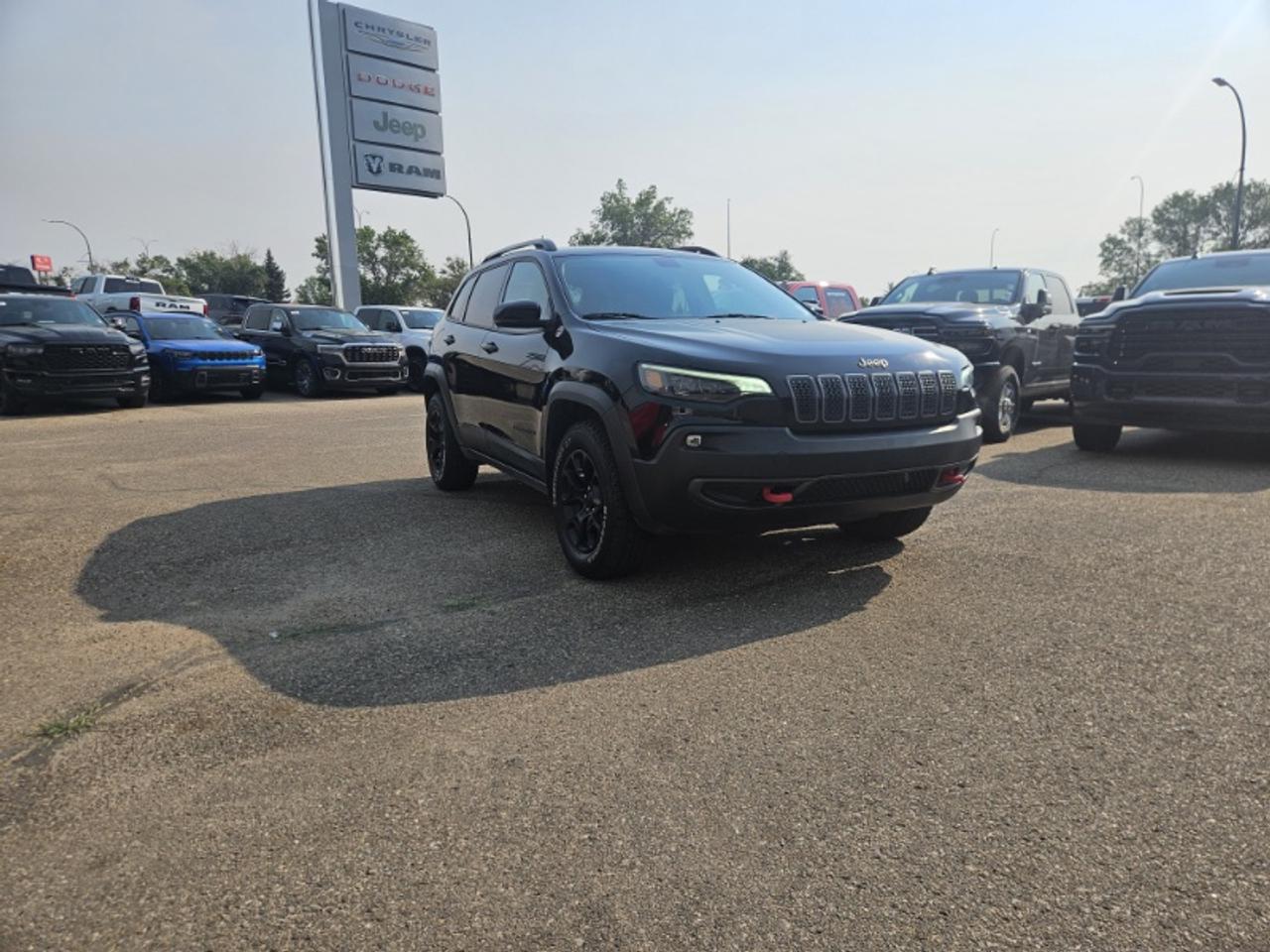 <p>This 2022 Jeep Cherokee Trailhawk is equipped with four-wheel drive and a 3.2L V6 engine producing 271 horsepower giving it genuine off-road chops backed by Trailhawks reinforced underbody and off-road suspension tuning.</p><p>A versatile SUV for daily driving with the confidence to tackle trails on the weekend this Cherokee Trailhawk is ready for whatever Alberta throws at it.</p><p>City Chrysler holds a high standard of service &amp excellence for our customers. We are located on the northside of highway 3 of Medicine Hat. Servicing areas from Swift Current to Lethbridge Brooks &amp Taber. Our legacy is to make sure our customers feel right at home as well as taken care of in the highest priority. We are known for being down to earth super friendly and very knowledgeable. We provide excellent customer service and if you are tired of high-pressure sales then City Chrysler is for you. Check out our Google reviews because they tell our story. Then give us a call send us an email or stop by and let us get to work for you! Bankruptcies No credit Bad credit Slow credit Dont sweat it! Get preapproved today!</p>
