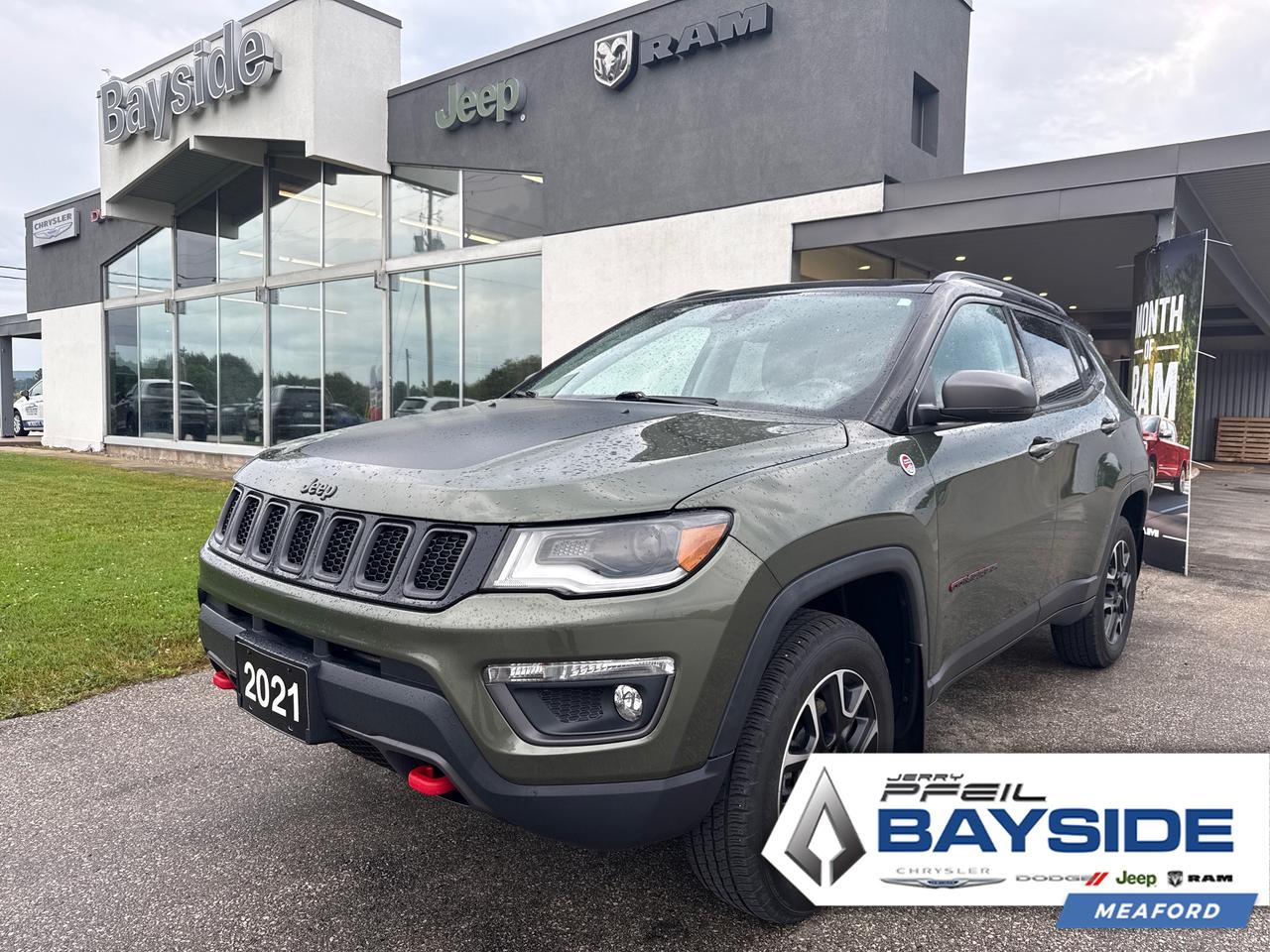 Used 2021 Jeep Compass Trailhawk for sale in Meaford, ON