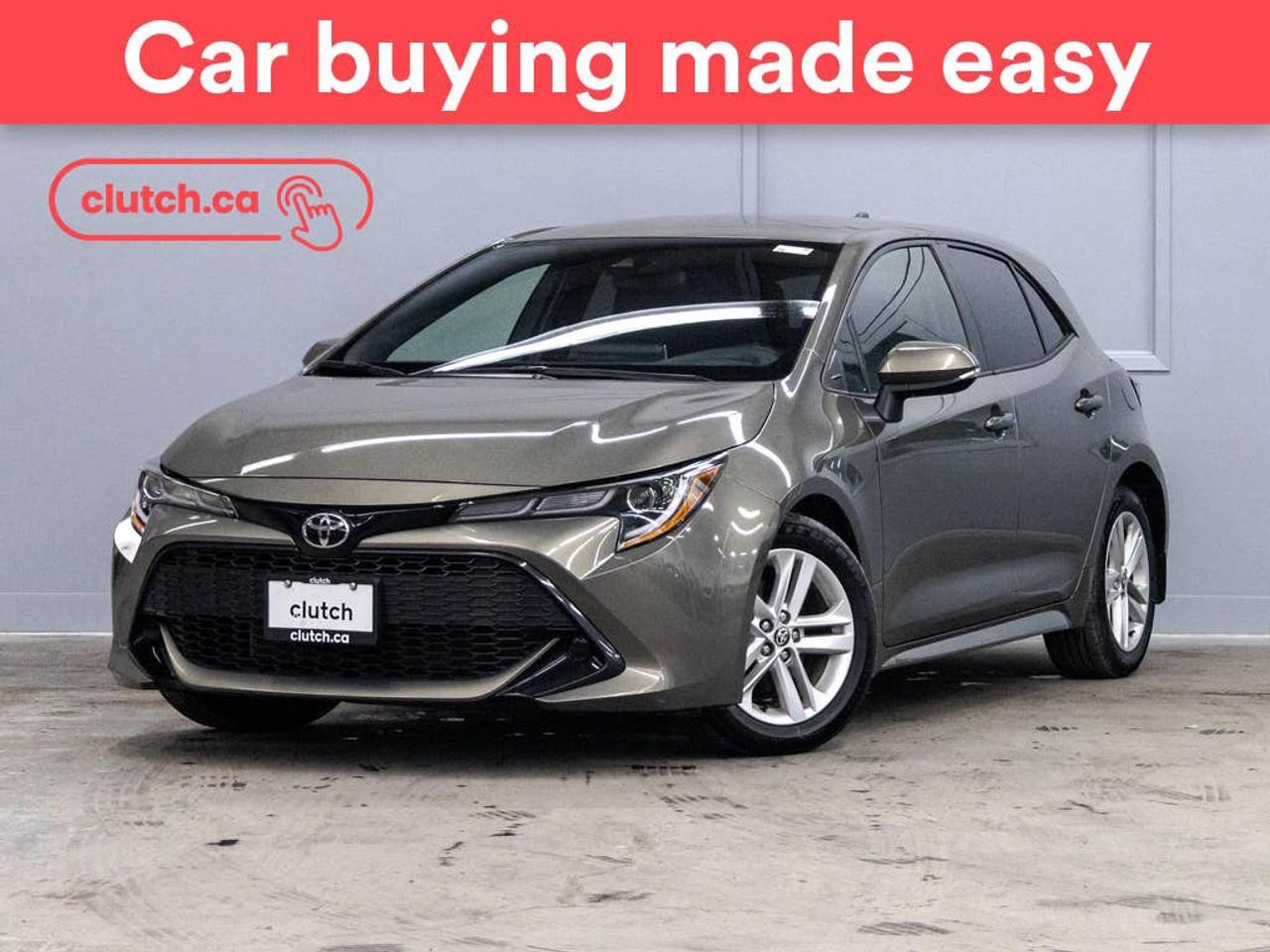 Brake Assist, Folding Rear Seats, Climate Control and more!<br> <br>Clutch is the largest online used car retailer in Canada, delivering a seamless, hassle-free car-buying experience to drivers everywhere. Shop thousands of used cars online, get the right one delivered to your door, and enjoy peace of mind with our 10-Day Money-Back Guarantee. How sweet is that? To learn more, visit clutch.ca.<br> <br>The top features for this car include:<br> <br>Electric Parking Brake<br>Brake Assist<br>Folding Rear Seats<br>Climate Control<br>Speed-Sensitive Volume<br>Bluetooth Music<br>Touchscreen Display<br>Cruise Control<br>Adaptive Cruise Control<br>12V Outlet<br>Hands Free Device Connectivity<br>Apple CarPlay<br>USB Input<br>Keyless Entry<br>Push Button Start<br>Passive Keyless Entry<br>Lane Departure Warning<br>Active Lane Keep Assistance<br>Forward Collision Mitigation<br>Pedestrian Detection<br>Driver Attention Alert<br>One-Touch Windows<br>Rear Window Defroster<br>Hill Assistance<br>Automatic High Beams<br>Rear View Camera<br> <br>Seamless home delivery - Delivery to your door in a matter of days. Available on select packages.<br> <br>Try it out for 10 days - If you do not like it, we will take it back. <br> <br>Quality assured - All cars go through our rigorous 210-point inspection and reconditioning process.<br> <br>Peace of mind - Warranty and protection plans available.<br> <br>Haggle-free - No haggling or hard sells.<br> <br>100% Transparency - Full inspection reports on every car, including high-res photography and a free Carfax report.<br> <br>Listed price is for cash purchase only and does not include taxes, Shipping Fees (if applicable), Delivery Fees (if applicable), government licensing fees.<br> <br>Previous Provincial Registrations:<br>Ontario<br> <br>Stock # 118838