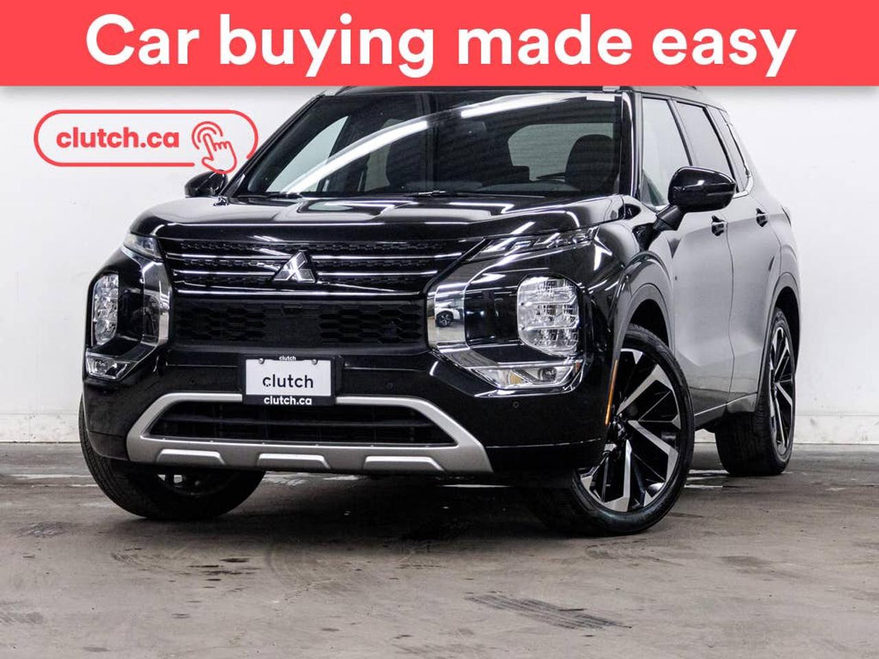 Brake Assist, Power Tailgate/Hatch, Auto Dimming Rearview Mirror and more!<br> <br>Clutch is the largest online used car retailer in Canada, delivering a seamless, hassle-free car-buying experience to drivers everywhere. Shop thousands of used cars online, get the right one delivered to your door, and enjoy peace of mind with our 10-Day Money-Back Guarantee. How sweet is that? To learn more, visit clutch.ca.<br> <br>The top features for this car include:<br> <br>Electric Parking Brake<br>Brake Assist<br>Power Tailgate/Hatch<br>Auto Dimming Rearview Mirror<br>Front Heated Seats<br>Power Lumbar Support<br>Folding Rear Seats<br>Rear Heated Seats<br>Manual Fold-Into-Floor Third Row Seat<br>Synthetic Leather Seats<br>Driver Seat Memory System<br>Climate Control<br>Dual Zone Front Climate Control<br>Rear Climate Control<br>Rear Climate Vents<br>Premium Sound System<br>Speed-Sensitive Volume<br>Bluetooth Music<br>Touchscreen Display<br>GPS Navigation<br>Cruise Control<br>Adaptive Cruise Control<br>12V Outlet<br>Hands Free Device Connectivity<br>Apple CarPlay<br>Wireless Charging<br>USB Input<br>Keyless Entry<br>Push Button Start<br>Passive Keyless Entry<br>Heads Up Display<br>Front View Camera<br>Power Folding Exterior Mirrors<br>Rear Seat Reminder<br>Lane Departure Warning<br>Active Lane Keep Assistance<br>Blindspot Sensors<br>Forward Collision Mitigation<br>Rear Collision Warning<br>Rear Collision Mitigation<br>Pedestrian Detection<br>Driver Attention Alert<br>Heated Steering Wheel<br>Trailer Sway Control<br>One-Touch Windows<br>Rain Sensing Wipers<br>Rear Window Defroster<br>Panoramic Sunroof<br>Hill Assistance<br>Automatic High Beams<br>Rear View Camera<br>Parking Sensors<br>Rear Parking Sensors<br>Power Driver Seat<br>Power Passenger Seat<br>360 Camera<br>Ambient Lighting<br>Selectable Terrain Modes<br> <br>Seamless home delivery - Delivery to your door in a matter of days. Available on select packages.<br> <br>Try it out for 10 days - If you do not like it, we will take it back. <br> <br>Quality assured - All cars go through our rigorous 210-point inspection and reconditioning process.<br> <br>Peace of mind - Warranty and protection plans available.<br> <br>Haggle-free - No haggling or hard sells.<br> <br>100% Transparency - Full inspection reports on every car, including high-res photography and a free Carfax report.<br> <br>Listed price is for cash purchase only and does not include taxes, Shipping Fees (if applicable), Delivery Fees (if applicable), government licensing fees.<br> <br>Previous Provincial Registrations:<br>Ontario<br> <br>Stock # 118880