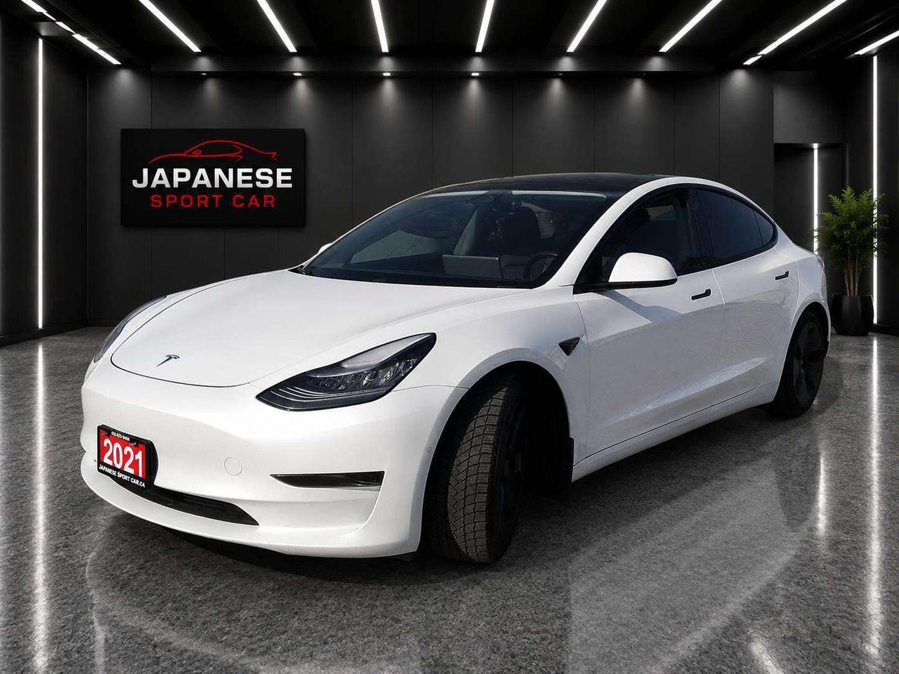 2021 Tesla Model 3 Standard Range Plus / FSD3/ Full range 336KM - Photo #1