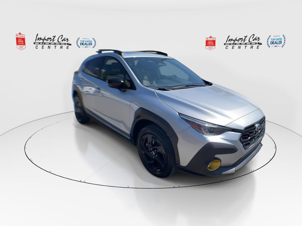 2025 Subaru XV Crosstrek Onyx ONYX, LINKE NEW!! EYSIGHT, 182 HP, ROOF, HTD. Photo