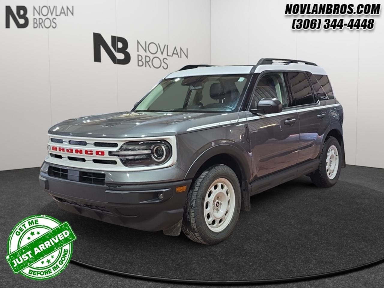 Used 2024 Ford Bronco Sport Heritage  - Heated Seats for sale in Paradise Hill, SK