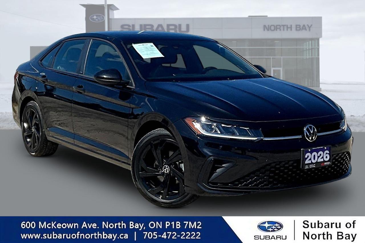 2026 Volkswagen Jetta Comfortline for Sale in North Bay, Ontario
			Proof That Sedans Are Far From Boring.
			
			SUVs might get all the attention, but the 2026 Volkswagen Jetta Comfortline quietly reminds everyone why a great sedan is hard to beat. Available now at North Bay Subaru, the Jetta delivers sporty performance, outstanding fuel economy, premium comfort, and German engineering thats built for everyday driving. Whether youre commuting through North Bay, cruising Highway 11, or heading to Lake Nipissing for the weekend, the Jetta makes every drive a little more enjoyable.
			
			Highlights
			
			 Turbocharged TSI® Engine
			
			 8-Speed Automatic Transmission
			
			 Apple CarPlay® & Android Auto?
			
			 Heated Front Seats
			
			 Heated Steering Wheel
			
			 Volkswagen Digital Cockpit
			
			 Adaptive Cruise Control
			
			 Blind Spot Monitoring
			
			 Front Assist Emergency Braking
			
			 Remote Start
			
			 Wireless Charging
			
			 Alloy Wheels
			
			Why Youll Love It
			
			The Jetta Comfortline is for drivers who still enjoy... well... driving.
			
			It slips into parking spots with ease, sips fuel like its paying the bill, and handles winding roads far better than most SUVs. Its comfortable enough for your daily commute, refined enough for long road trips, and stylish enough that youll probably glance back after you park.
			
			Lets just say... your gas station visits are about to become a lot less frequent.
			
			Book Your Test Drive Today
			
			Visit North Bay Subaru and experience why the 2026 Volkswagen Jetta Comfortline continues to be one of Canadas favourite compact sedans.
			
			Great on fuel. Easy to love. Built for the road ahead.
			All in price - No hidden fees or charges! We pride ourselves on providing a personalized experience for each of our valued customers. We offer a wide selection of vehicles, knowledgeable sales and service staff, complete service and parts centre, and competitive pricing on all of our products. We look forward to seeing you soon. *Every reasonable effort is made to ensure the accuracy of the information listed above, but errors happen. We reserve the right to change or amend these offers. The vehicle pricing, incentives, options (including standard equipment), and technical specifications listed, may not match the exact vehicle displayed. All finance pricing listed is O.A.C (on approved credit). Please confirm with a sales representative the accuracy of this.
			
			
			Subaru of North Bay has been proudly serving customers in North Bay, Sturgeon Falls, New Liskeard, Cobalt, Haileybury, Kirkland Lake and surrounding areas since 1987. Whether you choose to visit in person or shop online, youll find many 2022-2023 Subaru models as well as a wide selection of used vehicles of all makes and models.