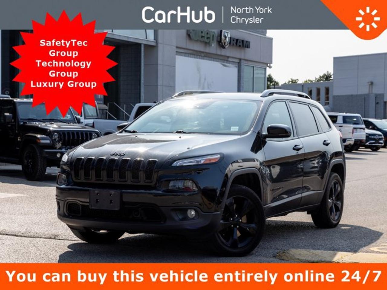 Used 2018 Jeep Cherokee High Altitude SafetyTec Group   Technology Group  Luxury Group for sale in Thornhill, ON