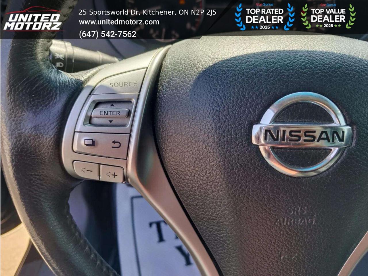 2016 Nissan Altima SL AUTO FWD 2.5L~SAFETY CERTIFIED~ Photo