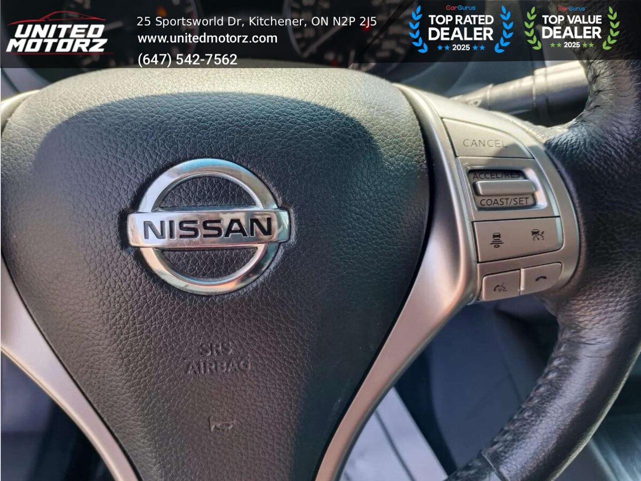 2016 Nissan Altima SL AUTO FWD 2.5L~SAFETY CERTIFIED~ Photo