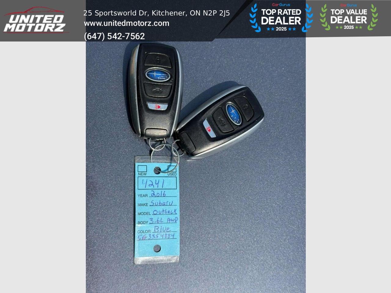 2016 Subaru Outback 3.6R Limited AUTO AWD 3.6L 6cyl~SAFETY CERTIFIED~ Photo