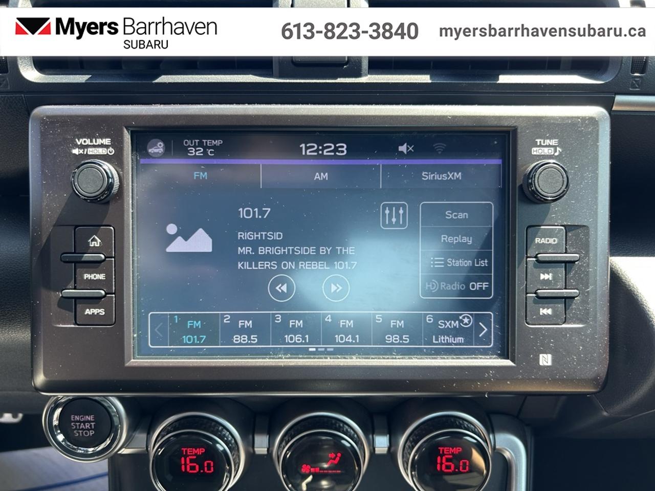 2025 Subaru BRZ MT  - Apple CarPlay -  Android Auto Photo