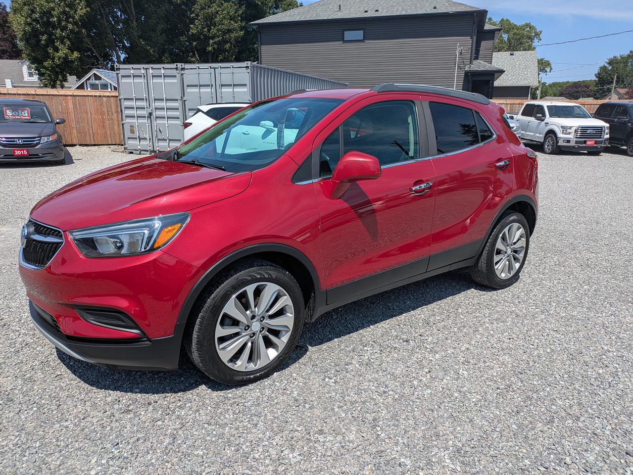<p>Experience the perfect blend of style, comfort, and practicality with this eye-catching <strong>2020 Buick Encore FWD 4dr Preferred</strong> at Ricks Auto Sales. Dressed in a vibrant red exterior thats sure to turn heads, this versatile SUV crossover is ready for your daily commutes and weekend adventures. The sleek design is complemented by a sophisticated black interior, offering a refined and comfortable space for both driver and passengers.</p><p>Under the hood, youll find an efficient and responsive 1.4L 4-cylinder engine paired with an automatic transmission, delivering a smooth and enjoyable driving experience. With only 45,538 kilometers on the odometer, this Encore is just getting started and offers plenty of life left to explore the open road. Its front-wheel-drive system is ideal for navigating city streets and Canadian highways with confidence, making it a smart and practical choice for anyone seeking a reliable and stylish vehicle.</p><p>Discover the convenience and premium feel that the Buick Encore is known for. This 4-door SUV crossover is designed to make your life easier, whether youre running errands, heading to work, or embarking on a road trip. At Ricks Auto Sales, were confident this 2020 Buick Encore will exceed your expectations and become your trusted companion.</p><p>Here are 5 sizzling features of this 2020 Buick Encore:</p><ul><li><strong>Vibrant Red Exterior:</strong> Make a statement with this head-turning, bold red finish that exudes confidence and style.</li><li><strong>Refined Black Interior:</strong> Step into a sophisticated and comfortable cabin with a premium black interior designed for driver and passenger enjoyment.</li><li><strong>Efficient 1.4L 4-Cylinder Engine:</strong> Experience a balanced blend of fuel efficiency and responsive performance for your everyday driving needs.</li><li><strong>Smooth Automatic Transmission:</strong> Effortlessly glide through gears for a seamless and relaxed driving experience, whether in the city or on the highway.</li><li><strong>Versatile SUV/Crossover Body Style:</strong> Enjoy the elevated driving position and practical cargo space that make this Encore perfect for a variety of lifestyles.</li></ul><p><strong><em>Powered by AutoIntelligence&trade;</em></strong></p><p>Vehicle information has been generated using artificial intelligence and is provided for informational purposes only. While efforts are made to ensure accuracy, please confirm all details directly with the dealer.</p><p style=margin: 0in;><strong><span lang=EN-CA style=font-size: 18.0pt; font-family: Segoe UI Emoji,sans-serif; mso-ascii-font-family: system-ui; mso-hansi-font-family: system-ui; color: #080809; mso-char-type: symbol-ext; mso-symbol-font-family: Segoe UI Emoji;>💥</span></strong><strong><span lang=EN-CA style=font-size: 18.0pt; font-family: system-ui,serif; color: #080809;>Why pay more?<span style=mso-spacerun: yes;>&nbsp; </span>At Rick&rsquo;s Auto Sales, Cash or Finance = SAME PRICE.<span style=mso-spacerun: yes;>&nbsp; </span>Don&rsquo;t fall victim to dealer gimmicks&hellip; come to Rick&rsquo;s Auto Sales for transparent &ldquo;ALL IN&rdquo; pricing with no surprises&hellip; just grab your keys & skip the fees! </span></strong></p><p style=margin: 0in;><strong><span lang=EN-CA style=font-size: 18.0pt; font-family: system-ui,serif; color: #080809;>&nbsp;</span></strong></p><p style=margin: 0in;><strong><span lang=EN-CA style=font-size: 18.0pt; font-family: system-ui,serif; color: #080809;><span style=mso-spacerun: yes;>&nbsp;</span>We service what we sell!&nbsp; The purchase price INCLUDES Certification with a 30-day/1500 km warranty covering any mechanical issues.&nbsp; Vehicles come standard with ONE key (if we receive more than ONE key, we will include it).&nbsp; Options to purchase additional warranty and Corrosion-Free rustproofing are also available.&nbsp; Financing is available on qualifying vehicles.</span></strong></p><p style=margin: 0in;><strong><span lang=EN-CA style=font-size: 18.0pt; font-family: system-ui,serif; color: #080809;>This is your Hometown Pre-Owned Sales Centre.&nbsp; As an Independently Owned and Operated Automotive Centre for over 20 years, we know our customers are the core of our business.&nbsp; We pride ourselves on providing our customers with heartfelt service. Honesty and Integrity are our mottos.</span></strong></p><p style=margin: 0in;><strong><span lang=EN-CA style=font-size: 18.0pt; font-family: system-ui,serif; color: #080809;><span style=mso-spacerun: yes;>&nbsp;</span></span></strong></p><p style=margin: 0in;><strong><span lang=EN-CA style=font-size: 18.0pt; font-family: system-ui,serif; color: #080809;>Servicing the entire Niagara Region and beyond!&nbsp; **CHECK OUT OUR REVIEWS AND OUR FACEBOOK PAGE**</span></strong></p><p style=margin: 0in;><strong><span lang=EN-CA style=font-size: 18.0pt; font-family: system-ui,serif; color: #080809;>Book an appointment or stop in for a test drive TODAY, you won&rsquo;t be disappointed!</span></strong></p><p style=margin: 0in;><strong><span lang=EN-CA style=font-size: 18.0pt; font-family: system-ui,serif; color: #080809;>Rick&rsquo;s Auto Sales (UCDA MEMBER) BUY WITH CONFIDENCE</span></strong></p>