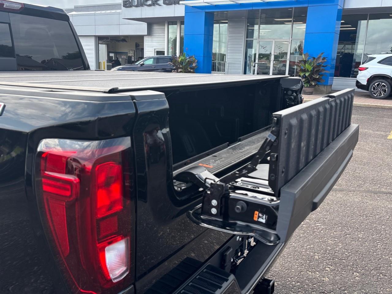 2026 GMC Sierra 1500 Elevation New 5 Passenger V8 Crew Cab 4X4 Truck with Leather Package, Heated Front Seats, Heated Steering Wheel, Power Sunroof, Hard Folding Tonneau Cover and a 13.4 Diagonal Touchscreen Radio with Google Built Photo