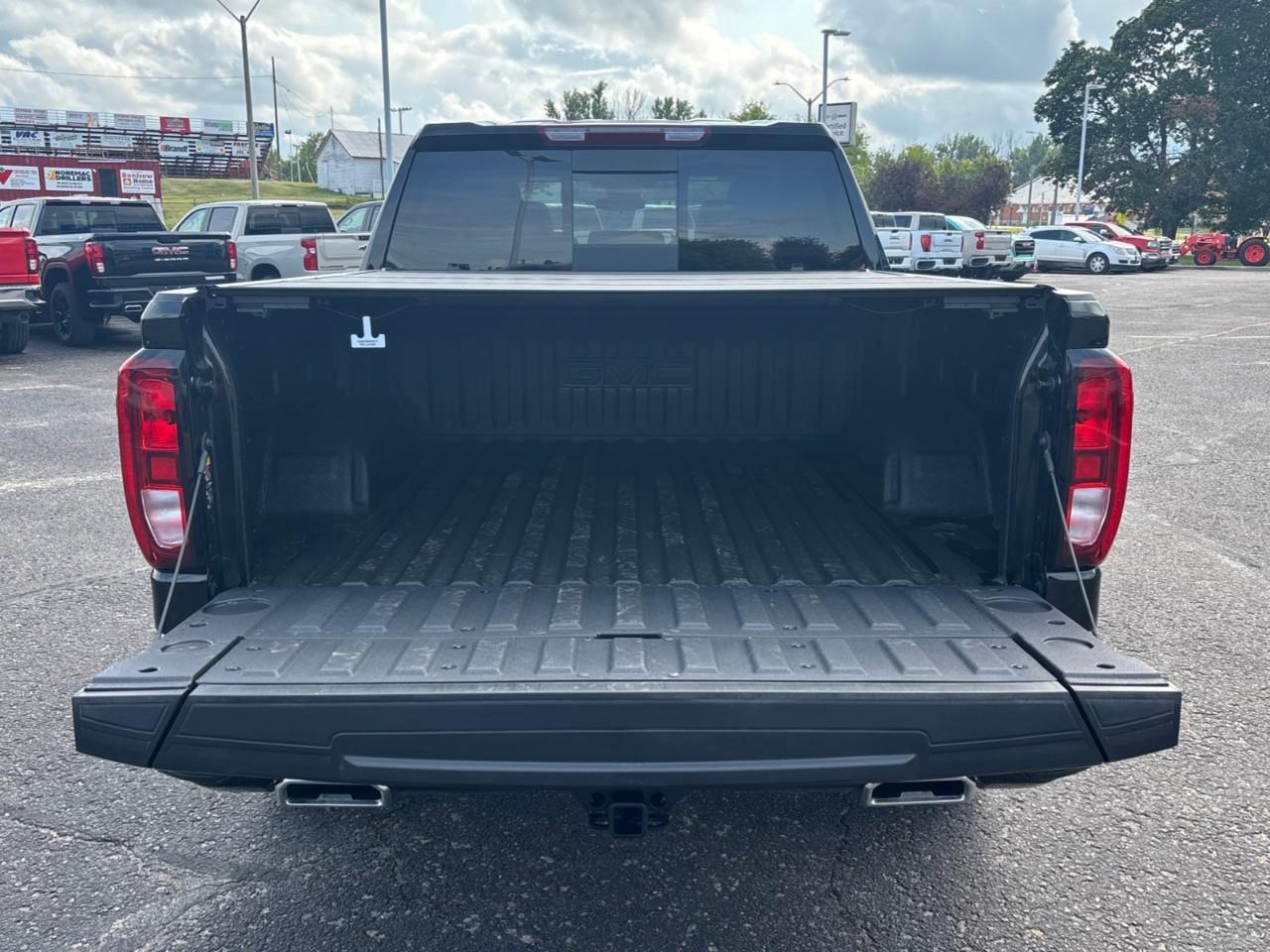 2026 GMC Sierra 1500 Elevation New 5 Passenger V8 Crew Cab 4X4 Truck with Leather Package, Heated Front Seats, Heated Steering Wheel, Power Sunroof, Hard Folding Tonneau Cover and a 13.4 Diagonal Touchscreen Radio with Google Built Photo