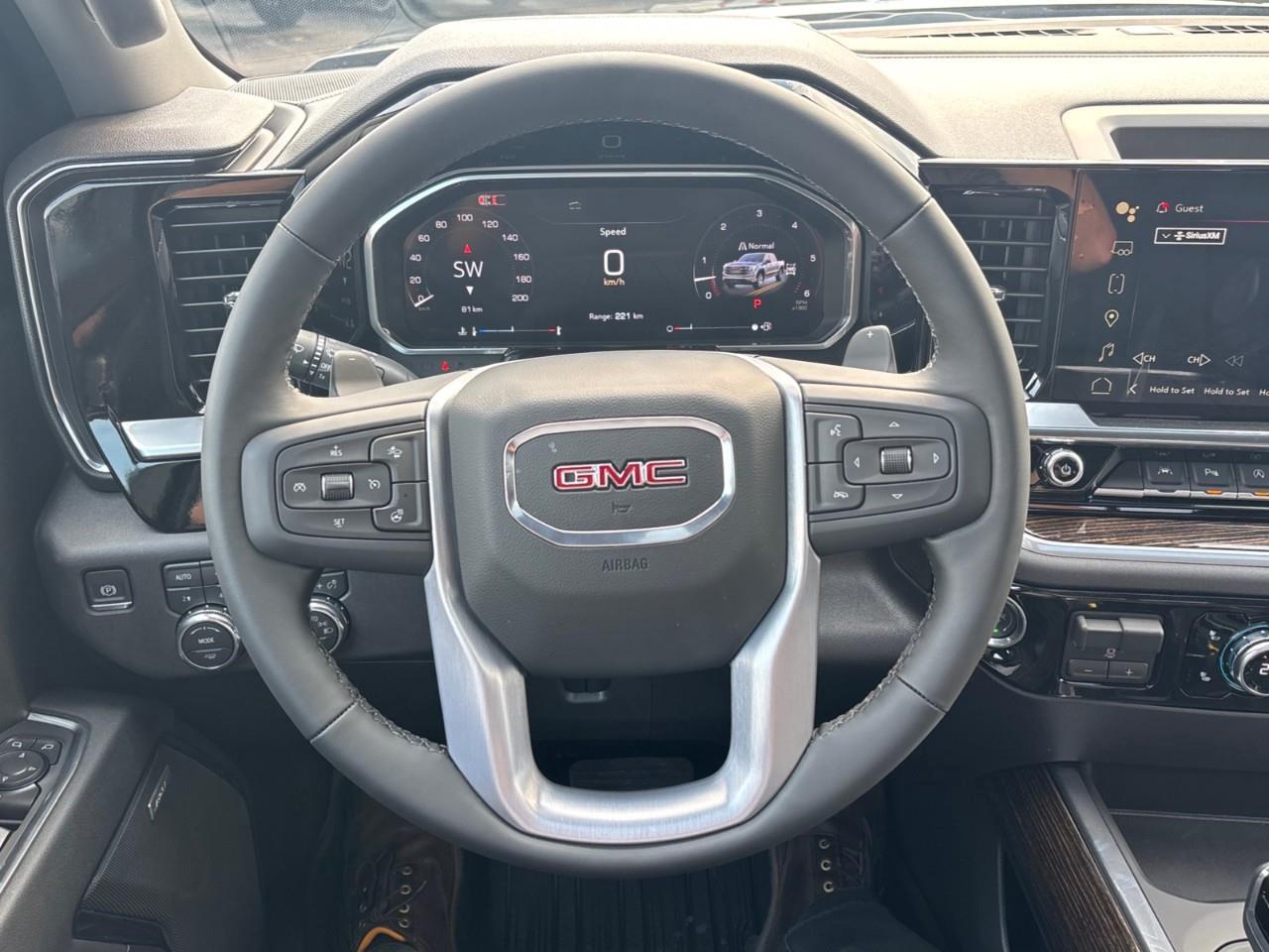 2026 GMC Sierra 1500 Elevation New 5 Passenger V8 Crew Cab 4X4 Truck with Leather Package, Heated Front Seats, Heated Steering Wheel, Power Sunroof, Hard Folding Tonneau Cover and a 13.4 Diagonal Touchscreen Radio with Google Built Photo