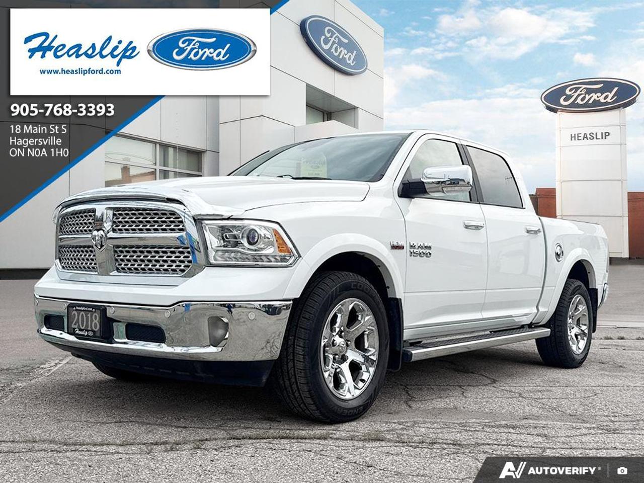 Used 2018 RAM 1500 Laramie for sale in Hagersville, ON