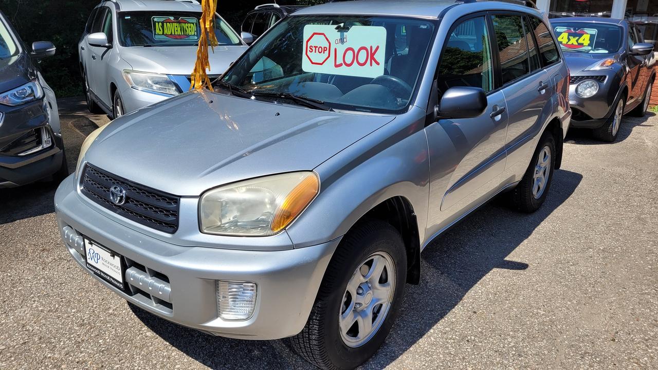 Used 2002 Toyota RAV4 4DR AUTO 4WD Clean CarFax Financing Trades Welcome for sale in Rockwood, ON