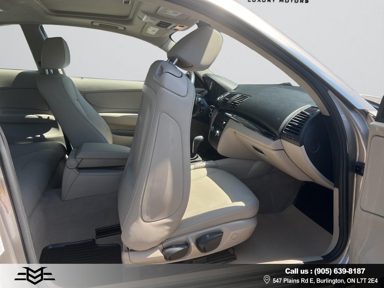2009 BMW 1 Series COUPE 128i - Sunroof - Heated Seats !! Photo