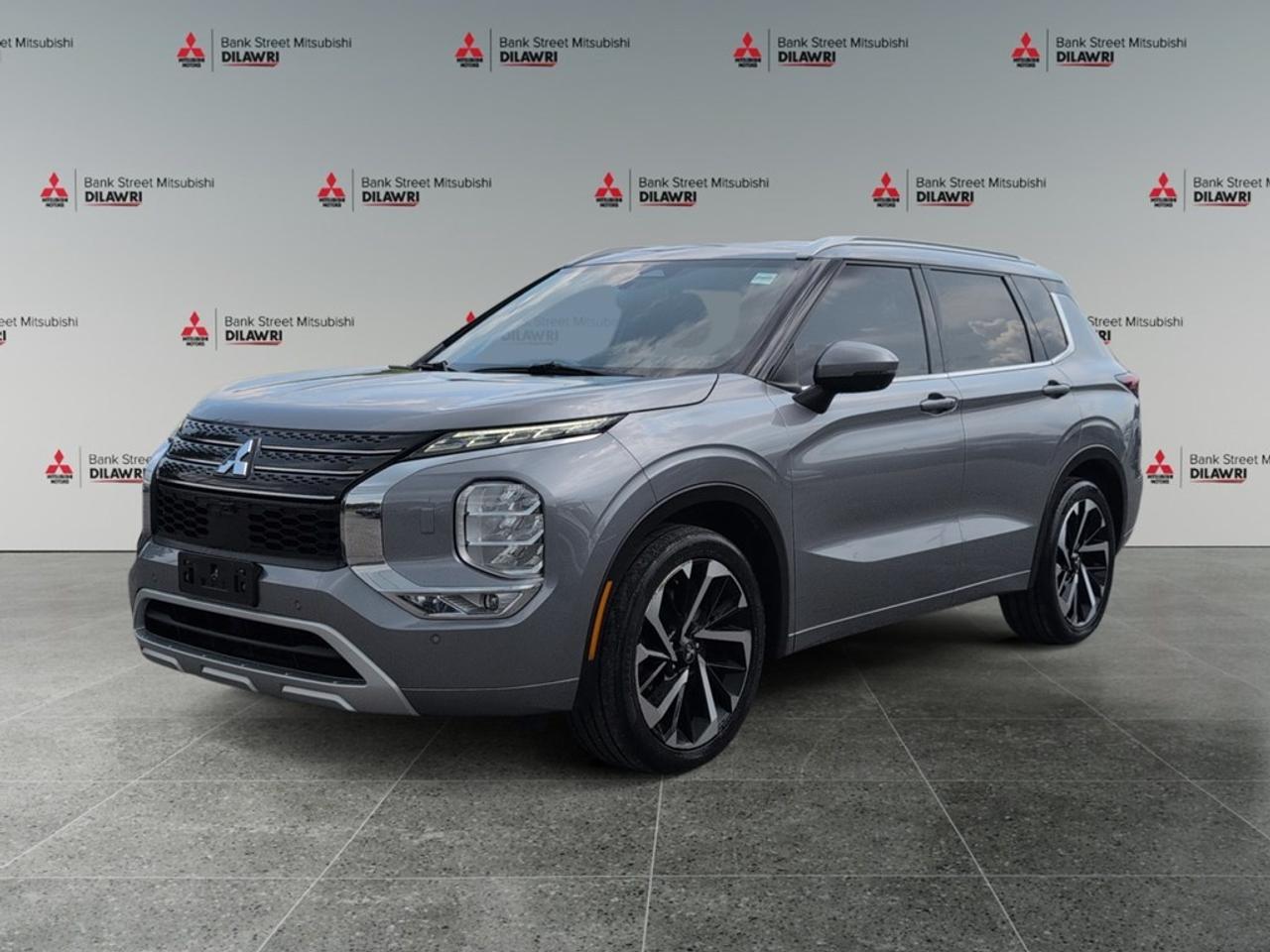 Balance of 5 year/100,000kms BASIC warranty and 10 year/160,000kms Factory Powertrain Warranty on ALL MITSUBISHI products! Best in the industry!!!! Explore the rugged yet refined elegance of the 2022 Mitsubishi Outlander GT S-AWC. Finished in an appealing color and engineered with a reliable 4x4 drivetrain, this SUV is perfect for those who demand both performance and practicality. The Outlanders exterior boasts sophisticated alloy wheels, a distinctive profile, and a sunroof/moonroof option, ensuring you arrive in style. Inside, the cabin is crafted for your comfort with heated seats, power-adjustable seating, and the convenience of a third row, offering ample space for family or friends. The cutting-edge technology in this model includes a heads-up display and a large central screen with a navigation system to enhance your journey. The integrated safety features like lane assist, parking sensors, backup camera, and brake assist provide peace of mind, while smart device integration and satellite radio keep you connected and entertained. Perfect for adventurous families and tech-savvy individuals, the 2022 Mitsubishi Outlander GT S-AWC is ready to meet your needs. Contact Bank Street Mitsubishi today to experience this versatile SUV and enjoy a blend of innovation and style like never before.