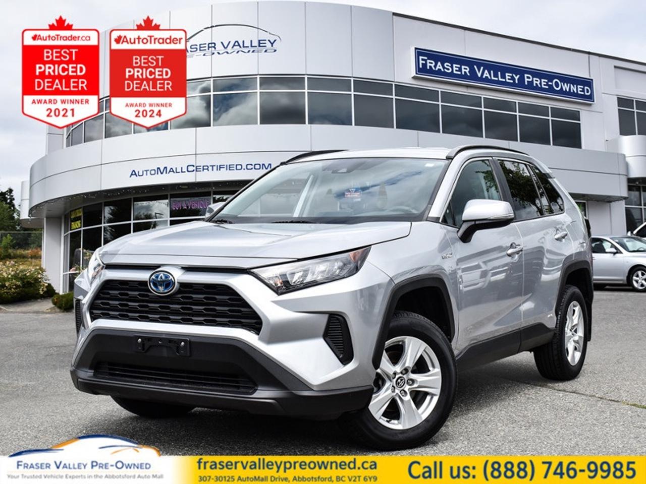 Used 2020 Toyota RAV4 Hybrid LE  - Heated Seats -  Apple CarPlay for sale in Abbotsford, BC