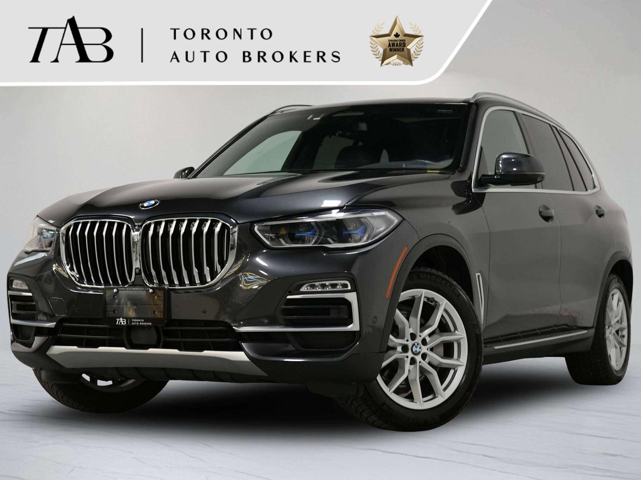 This 2020 BMW X5 xDrive40i has a clean CARFAX report, offering the perfect combination of luxury, versatility, and refined performance. Powered by a turbocharged 3.0L inline-6 engine paired with an 8-speed Steptronic automatic transmission and BMWs intelligent xDrive all-wheel drive system, the X5 delivers smooth acceleration, confident handling, and exceptional comfort for every journey. Equipped with the Premium Package and a stylish Crystal Gear Selector, this luxury SUV offers premium amenities and advanced technology throughout.

Key Features:

xDrive Intelligent All-Wheel Drive
Crystal Gear Selector
Panoramic Glass Sunroof
Live Cockpit Professional with Navigation
Heated Front Seats
Power Front Seats with Driver Memory
Harman Kardon Surround Sound System
20-Inch Alloy Wheels

NOW OFFERING 3 MONTH DEFERRED FINANCING PAYMENTS ON APPROVED CREDIT.

WE OFFER THE BEST FINANCE RATES, AND DONT CHARGE ANY FINANCING FEE

Looking for a top-rated pre-owned luxury car dealership in the GTA? Look no further than Toronto Auto Brokers (TAB)! Were proud to have won multiple awards, including the 2024 AutoTrader Best Priced Dealer, the 2026 Best in Business award, the 2025 CarGurus Award, the 2026 Top Choice Award, the 2026 Dealer Rater Consumer Satisfaction Award, the 2026 Canadian Choice Award, the 2026 Three Best Rated Dealer Award, and many more!

With 30 years of experience serving the Greater Toronto Area, TAB is a respected and trusted name in the pre-owned luxury car industry. Our 30,000 sq.Ft indoor showroom is home to a wide range of luxury vehicles from top brands like BMW, Mercedes-Benz, Audi, Porsche, Land Rover, Jaguar, Aston Martin, Bentley, Maserati, and more. And we dont just serve the GTA, were proud to offer our services to all cities in Canada, including Vancouver, Montreal, Calgary, Edmonton, Winnipeg, Saskatchewan, Halifax, and more.

At TAB, were committed to providing a no-pressure environment and honest work ethics. As a family-owned and operated business, we treat every customer like family and ensure that every interaction is a positive one. Come experience the TAB Lifestyle at its truest form, luxury car buying has never been more enjoyable and exciting!

We offer a variety of services to make your purchase experience as easy and stress-free as possible. From competitive and simple financing and leasing options to extended warranties, aftermarket services, and full history reports on every vehicle, we have everything you need to make an informed decision. We welcome every trade, even if youre just looking to sell your car without buying, and when it comes to financing or leasing, we offer same day approvals, with access to over 50 lenders, including all of the banks in Canada. Feel free to check out your own Equifax credit score without affecting your credit score, simply click on the Equifax tab above and see if you qualify.

Call us today or visit our website to learn more about our inventory and services. And remember, all prices exclude applicable taxes and licensing, and vehicles can be certified at an additional cost of $999.