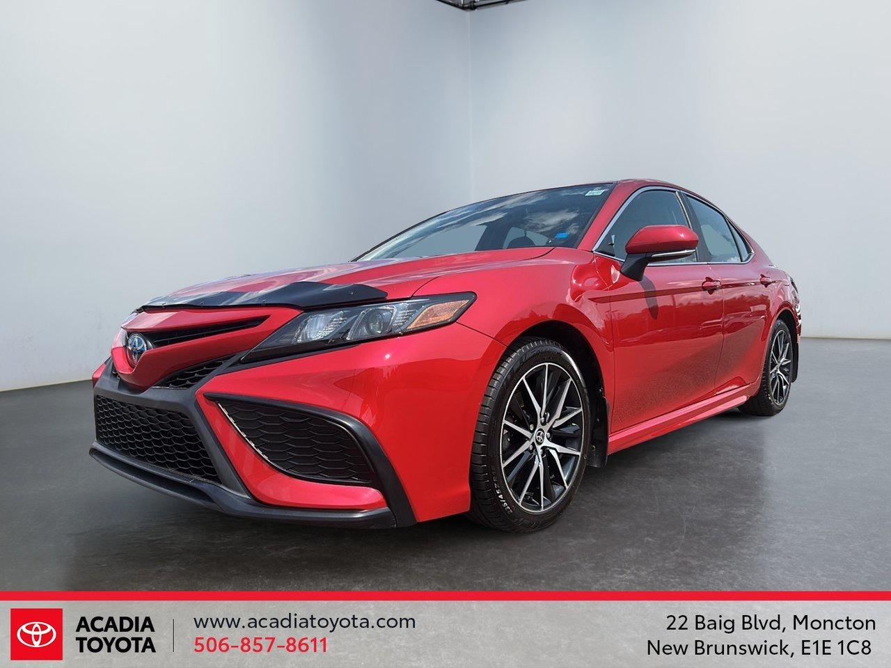 Recent Arrival! Ice Edge 2022 Toyota Camry Hybrid SE FWD eCVT 2.5L I4 DOHC 16V



Sale price includes a $1,500 Finance Credit and is available to customers who finance their vehicle purchase through Acadia Toyota. Contact us for complete details and eligibility requirements.



NEW 2 YEAR MVI INSPECTION DONE HERE AT ACADIA TOYOTA, 2.5L I4 DOHC 16V, 4-Wheel Disc Brakes, 6 Speakers, ABS brakes, Air Conditioning, Apple CarPlay/Android Auto, Automatic temperature control, Brake assist, Dual front impact airbags, Electronic Stability Control, Exterior Parking Camera Rear, Front Bucket Seats, Front dual zone A/C, Panic alarm, Power driver seat, Security system, Speed-sensing steering.
