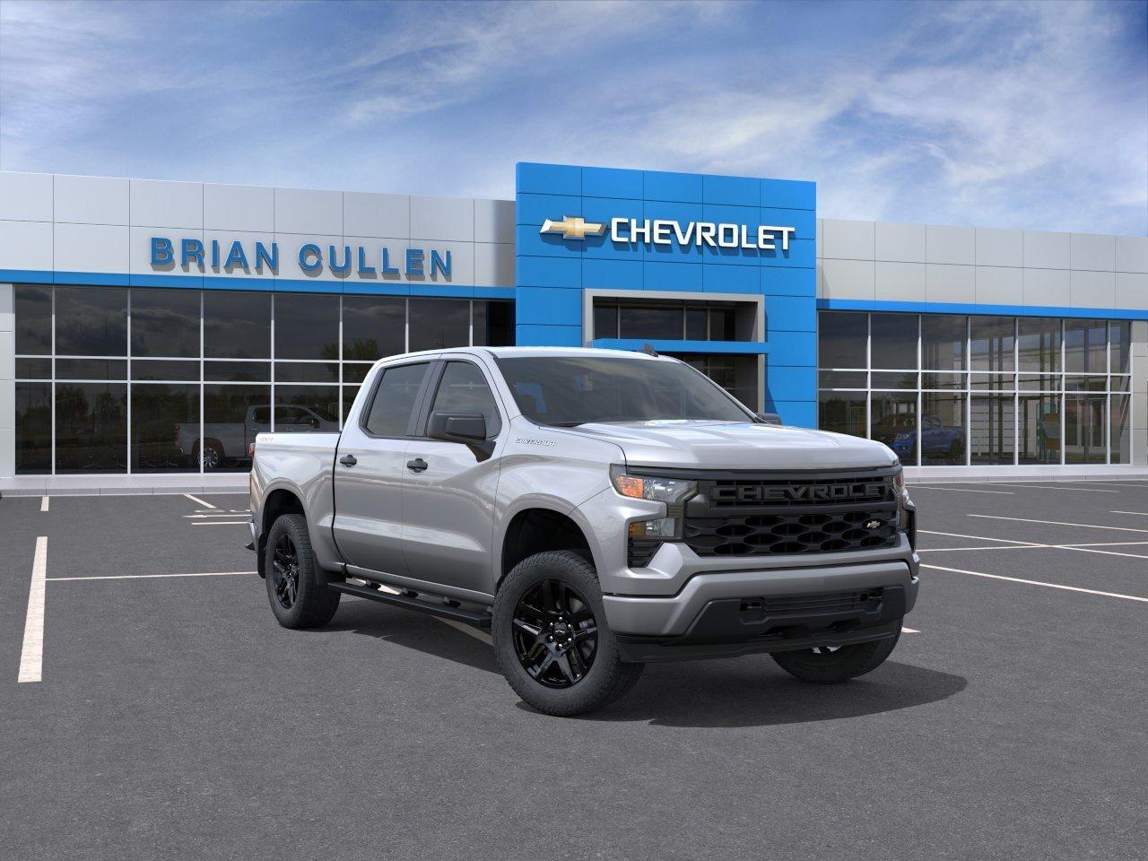 2026 Chevrolet Silverado 1500 Custom Crew Cab Short Box 4-Wheel Drive Custom Photo0