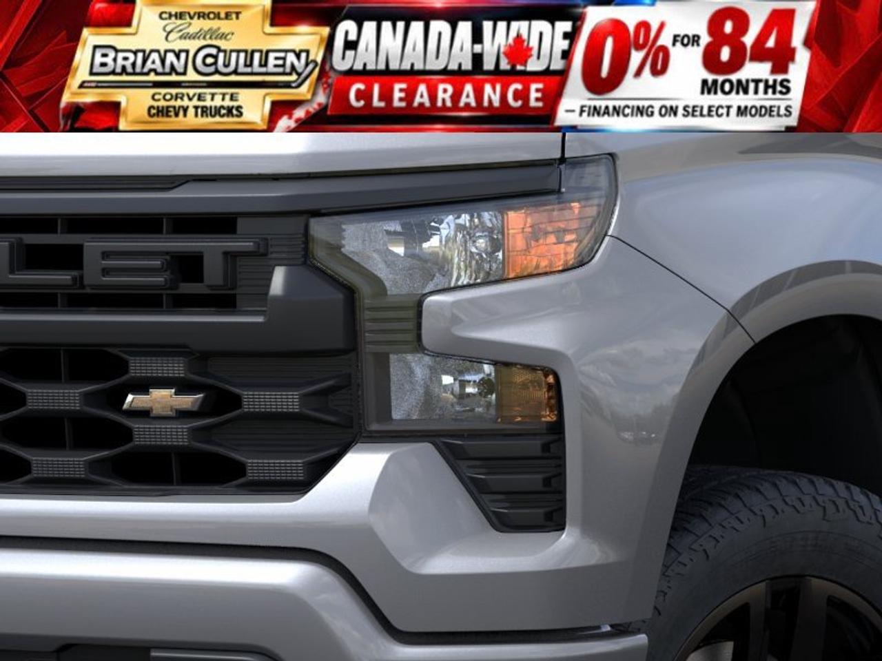 2026 Chevrolet Silverado 1500 Custom Crew Cab Short Box 4-Wheel Drive Custom Photo