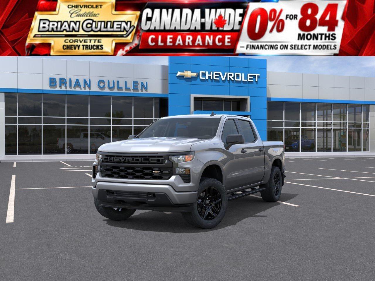 2026 Chevrolet Silverado 1500 Custom Crew Cab Short Box 4-Wheel Drive Custom Photo
