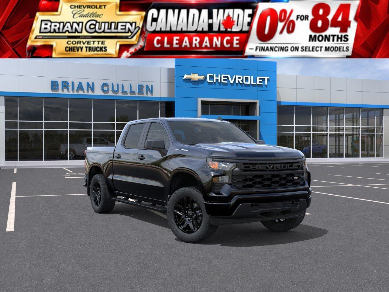 2026 Chevrolet Silverado 1500 Custom Crew Cab Short Box 4-Wheel Drive Custom Photo0