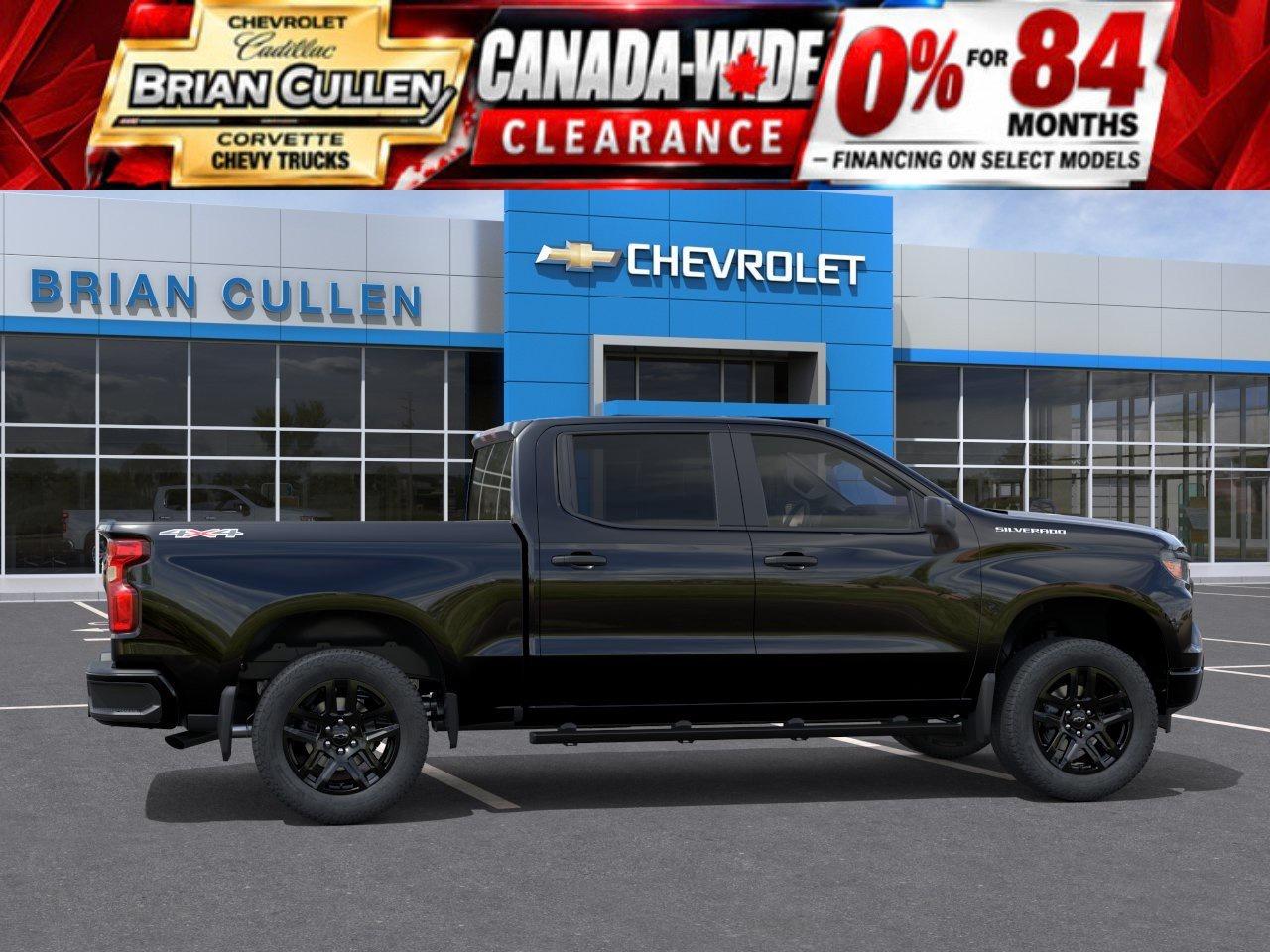 2026 Chevrolet Silverado 1500 Custom Crew Cab Short Box 4-Wheel Drive Custom Photo4