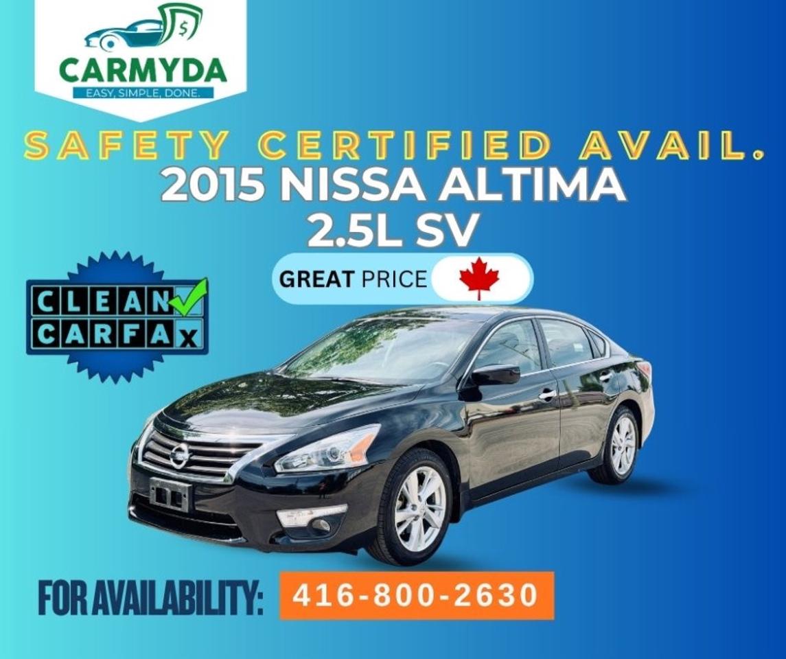 2015 Nissan Altima 2.5 SV Photo0