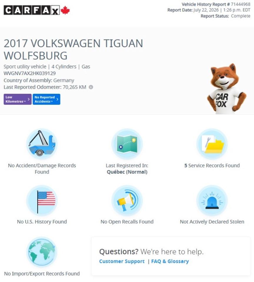 2017 Volkswagen Tiguan Wolfsburg 4motion Photo