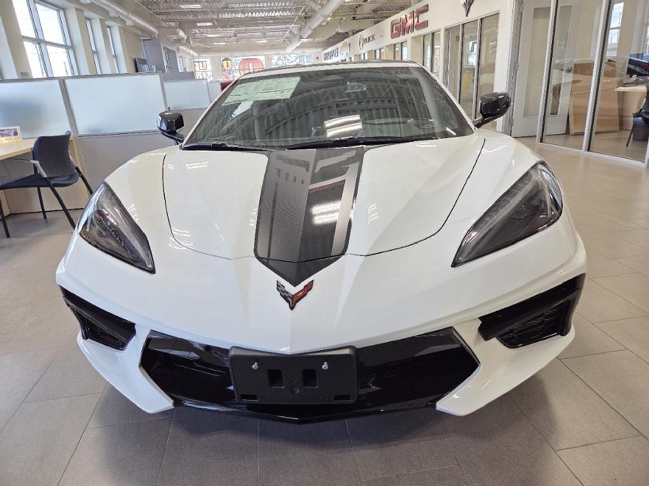 2027 Chevrolet Corvette 1LT  HIGH WING SPOILER | TRANSPARENT ROOF | GLOSS BLACK FORGED WHEELS Photo