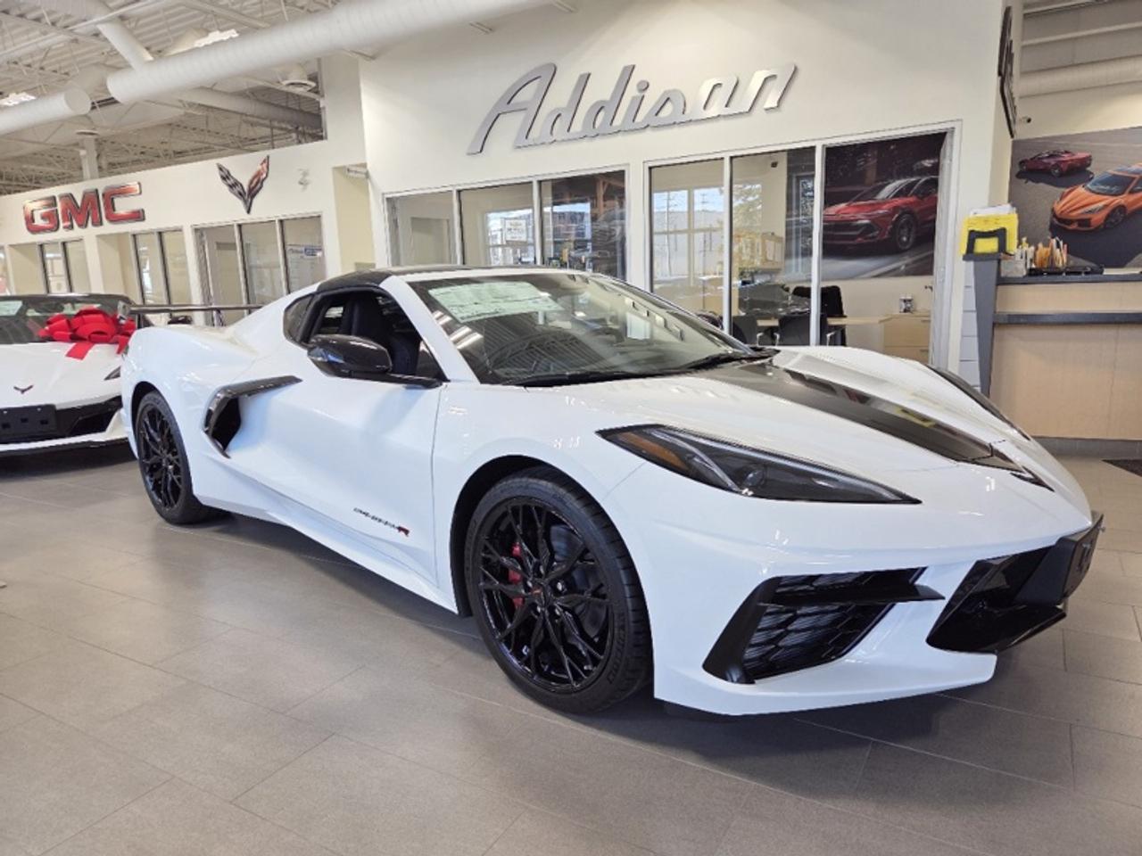 2027 Chevrolet Corvette 1LT  HIGH WING SPOILER | TRANSPARENT ROOF | GLOSS BLACK FORGED WHEELS Photo