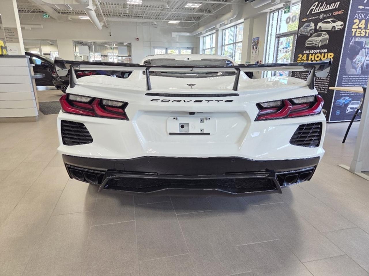 2027 Chevrolet Corvette 1LT  HIGH WING SPOILER | TRANSPARENT ROOF | GLOSS BLACK FORGED WHEELS Photo