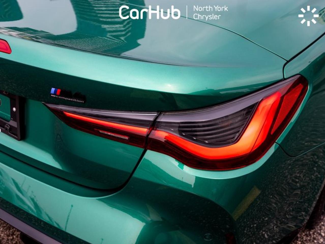 2022 BMW M4 Competition M xDrive BMW Laserlight Orange Merino Leather 360 Camera Harman Kardon Audio Photo
