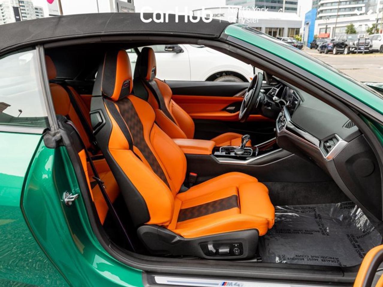 2022 BMW M4 Competition M xDrive BMW Laserlight Orange Merino Leather 360 Camera Harman Kardon Audio Photo