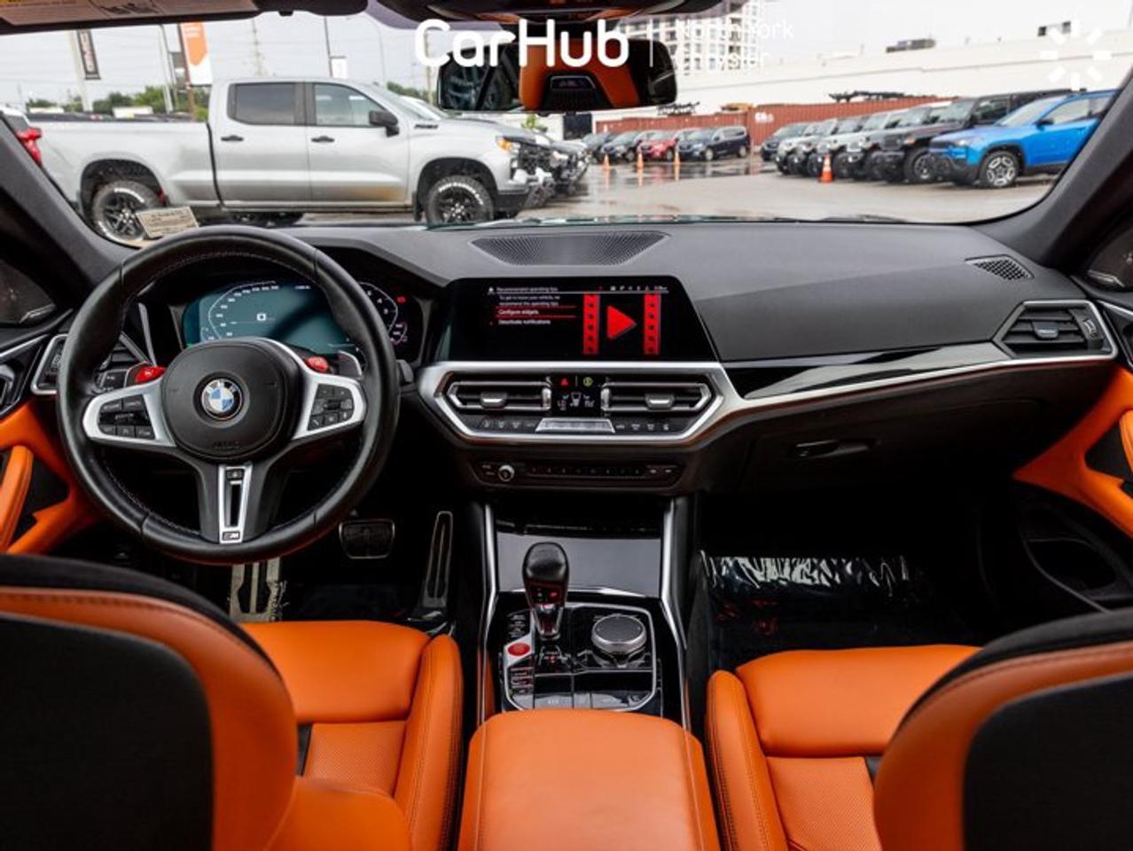 2022 BMW M4 Competition M xDrive BMW Laserlight Orange Merino Leather 360 Camera Harman Kardon Audio Photo