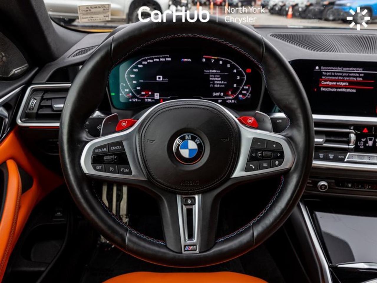 2022 BMW M4 Competition M xDrive BMW Laserlight Orange Merino Leather 360 Camera Harman Kardon Audio Photo