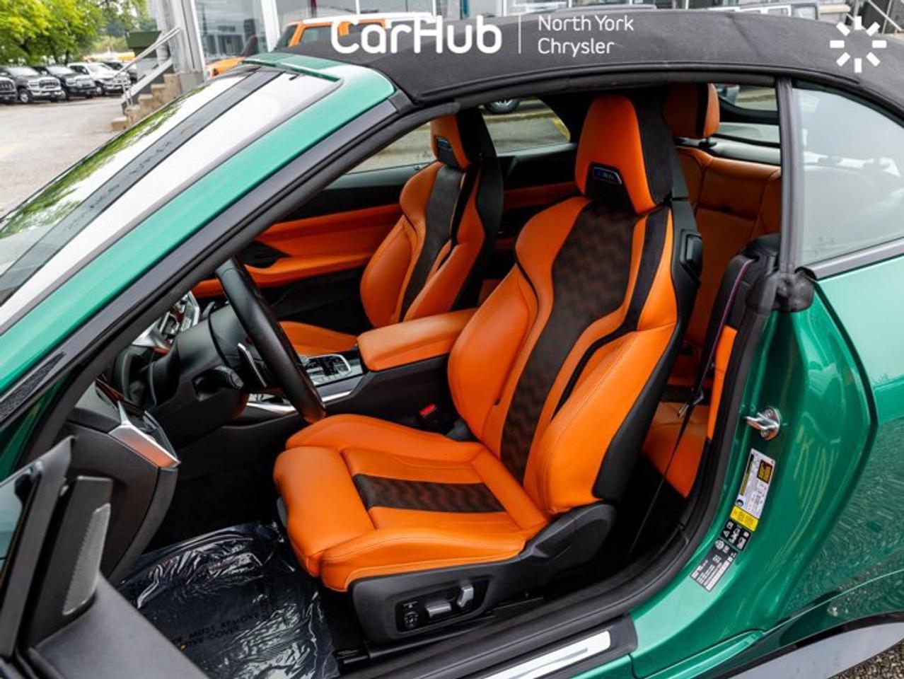 2022 BMW M4 Competition M xDrive BMW Laserlight Orange Merino Leather 360 Camera Harman Kardon Audio Photo