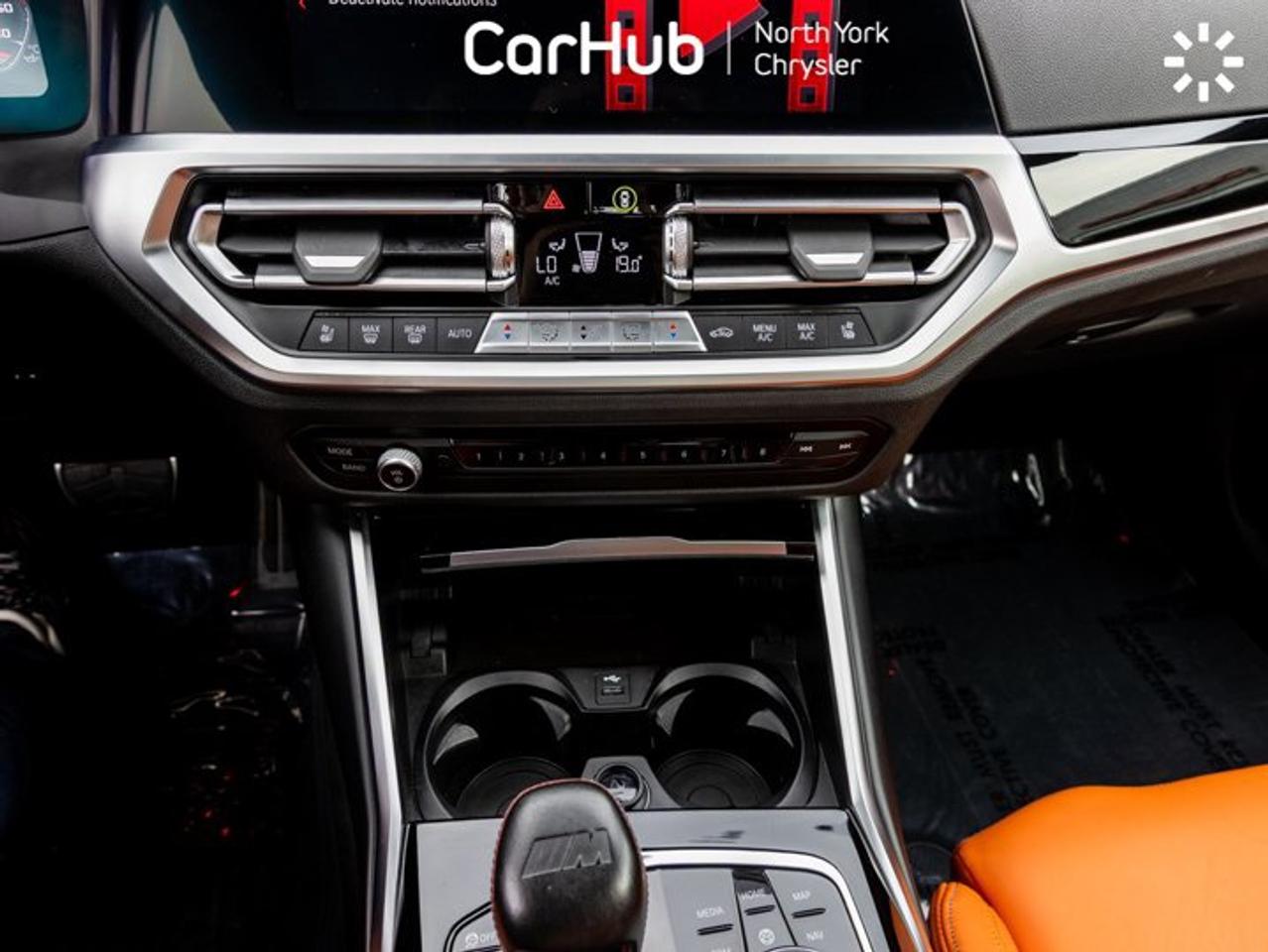 2022 BMW M4 Competition M xDrive BMW Laserlight Orange Merino Leather 360 Camera Harman Kardon Audio Photo