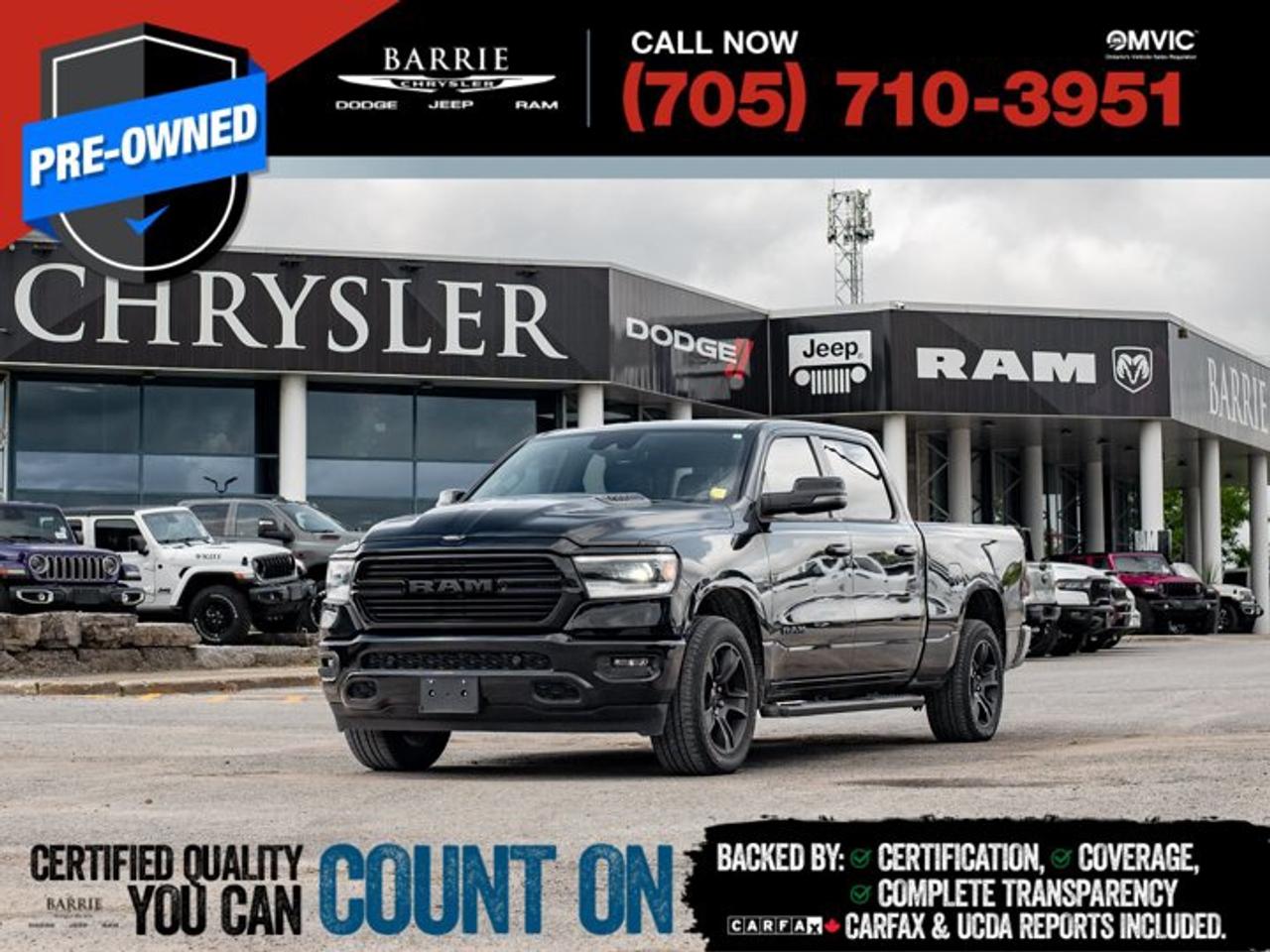 Used 2023 RAM 1500 SPORT for sale in Barrie, ON