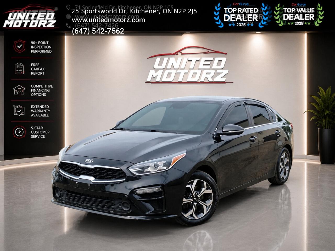 2019 Kia Forte EX IVT AUTO FWD 2.0L~SAFETY CERTIFIED~ Photo