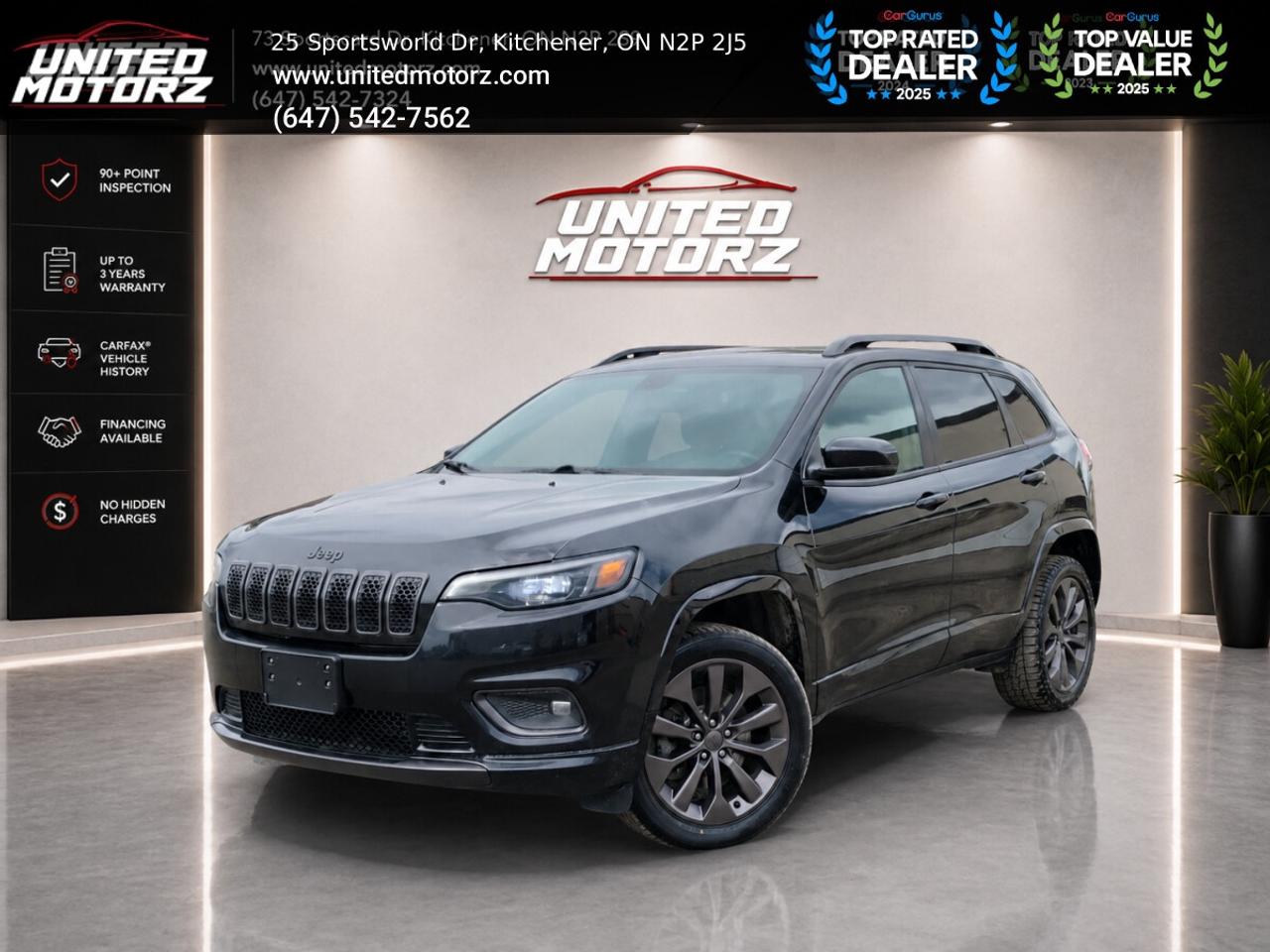 Used 2021 Jeep Cherokee High Altitude 4x4 AUTO 3.2L 6cyl~SAFETY CERTIFIED~ for sale in Kitchener, ON
