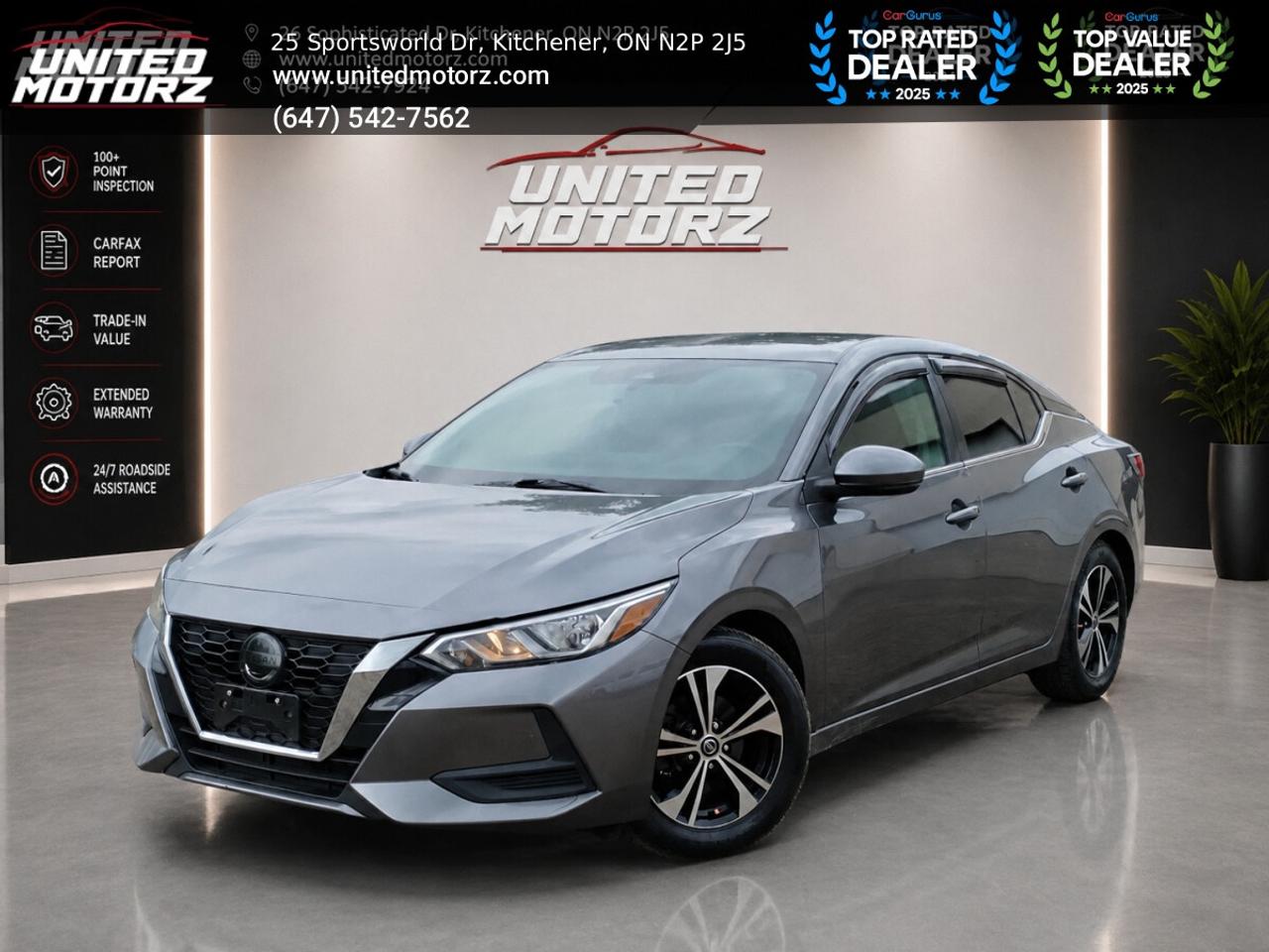 2021 Nissan Sentra SV AUTO FWD 2.0L~SAFETY CERTIFIED~ Photo0