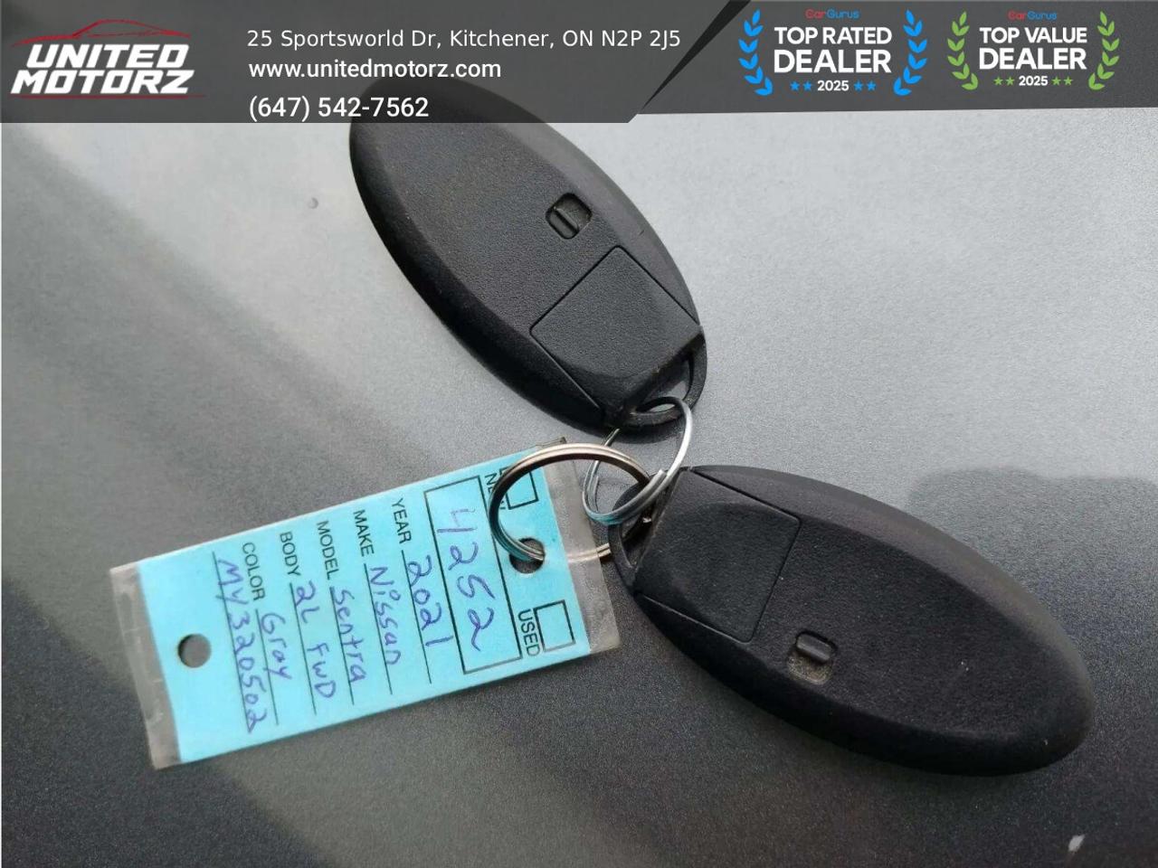 2021 Nissan Sentra SV AUTO FWD 2.0L~SAFETY CERTIFIED~ Photo