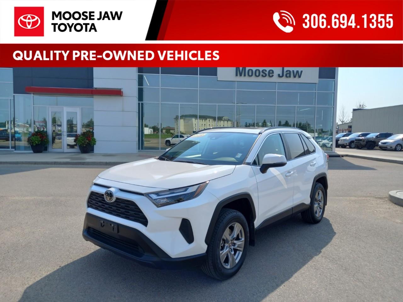 Used 2025 Toyota RAV4 XLE Only 21,338 KMs! for sale in Moose Jaw, SK