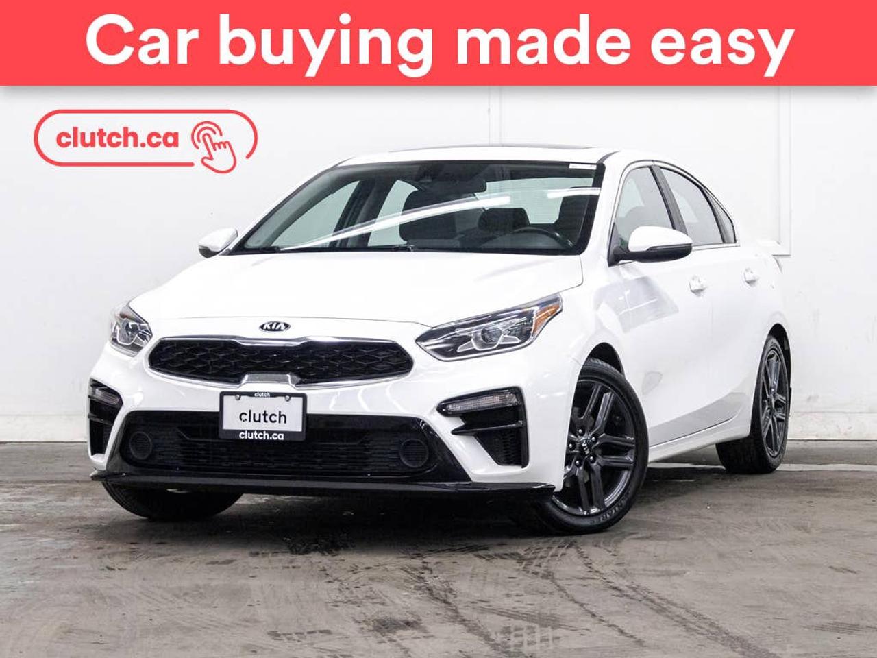 Front Heated Seats, Folding Rear Seats, Climate Control and more!<br> <br>Clutch is the largest online used car retailer in Canada, delivering a seamless, hassle-free car-buying experience to drivers everywhere. Shop thousands of used cars online, get the right one delivered to your door, and enjoy peace of mind with our 10-Day Money-Back Guarantee. How sweet is that? To learn more, visit clutch.ca.<br> <br>The top features for this car include:<br> <br>Brake Assist<br>Front Heated Seats<br>Folding Rear Seats<br>Climate Control<br>Rear Climate Vents<br>Speed-Sensitive Volume<br>Bluetooth Music<br>Touchscreen Display<br>Cruise Control<br>12V Outlet<br>Hands Free Device Connectivity<br>Apple CarPlay<br>Android Auto<br>Wireless Charging<br>USB Input<br>Keyless Entry<br>Lane Departure Warning<br>Active Lane Keep Assistance<br>Blindspot Sensors<br>Forward Collision Mitigation<br>Rear Collision Warning<br>Rear Cross Traffic Alert<br>Pedestrian Detection<br>Driver Attention Alert<br>Heated Steering Wheel<br>Rear Window Defroster<br>Hill Assistance<br>Rear View Camera<br>AM/FM Stereo<br>Sunroof<br> <br>Seamless home delivery - Delivery to your door in a matter of days. Available on select packages.<br> <br>Try it out for 10 days - If you do not like it, we will take it back. <br> <br>Quality assured - All cars go through our rigorous 210-point inspection and reconditioning process.<br> <br>Peace of mind - Warranty and protection plans available.<br> <br>Haggle-free - No haggling or hard sells.<br> <br>100% Transparency - Full inspection reports on every car, including high-res photography and a free Carfax report.<br> <br>Listed price is for cash purchase only and does not include taxes, Shipping Fees (if applicable), Delivery Fees (if applicable), government licensing fees.<br> <br>Previous Provincial Registrations:<br>Ontario<br> <br>Stock # 119067